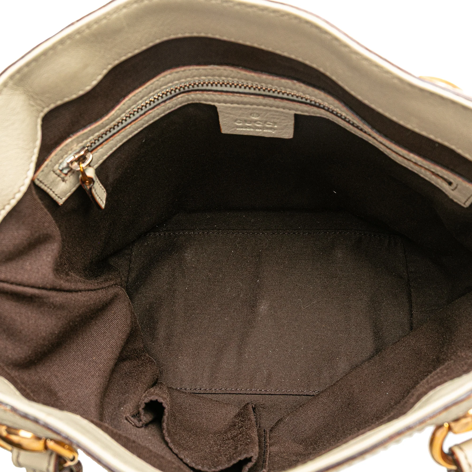 Sukey Top Handle Tote Guccissima Leather Medium - Image 4