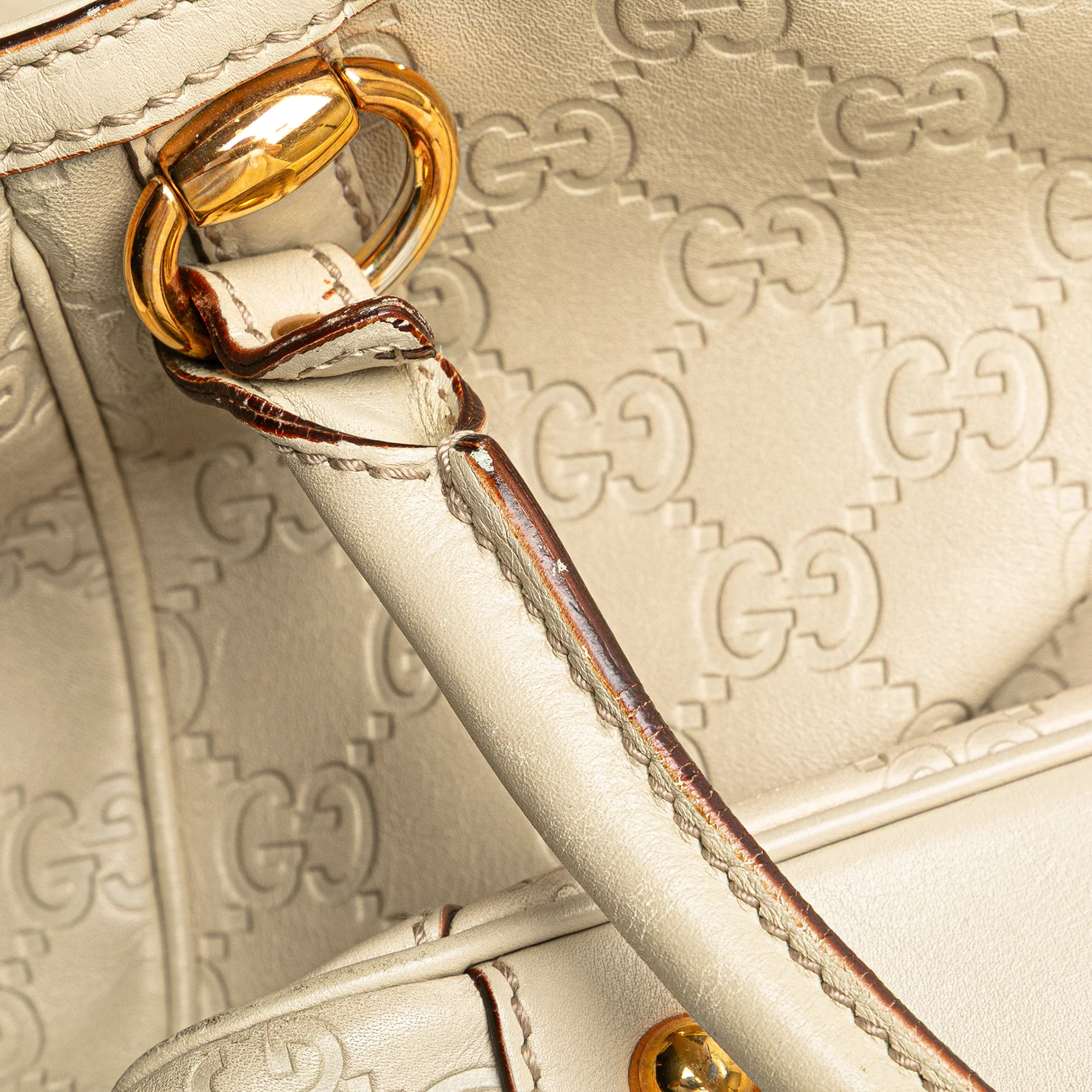 Sukey Top Handle Tote Guccissima Leather Medium - Image 9