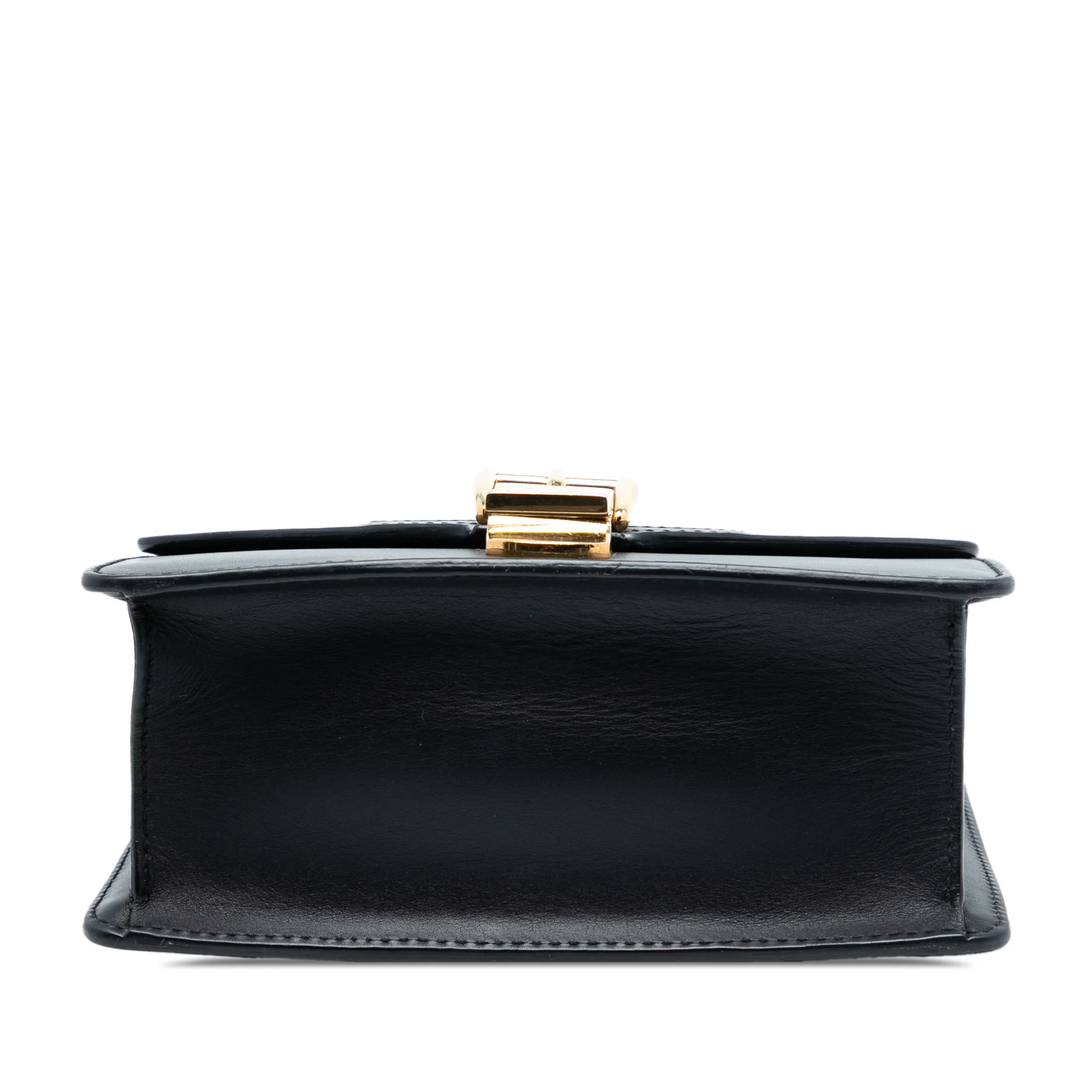 Sylvie Chain Shoulder Bag Leather Mini - Image 3
