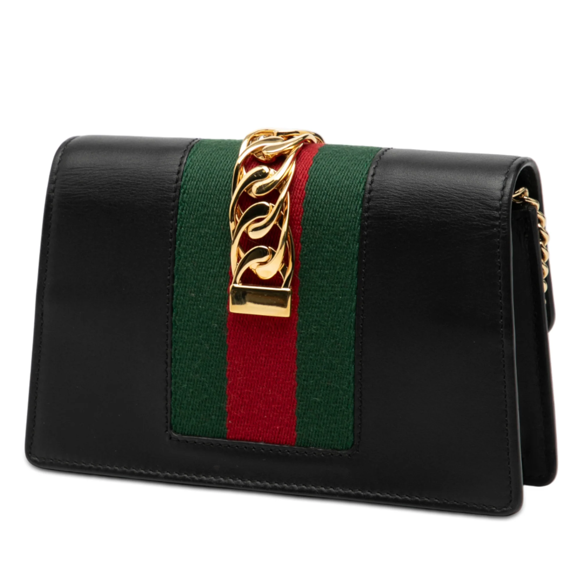 Sylvie Chain Shoulder Bag Leather Super Mini - Image 2