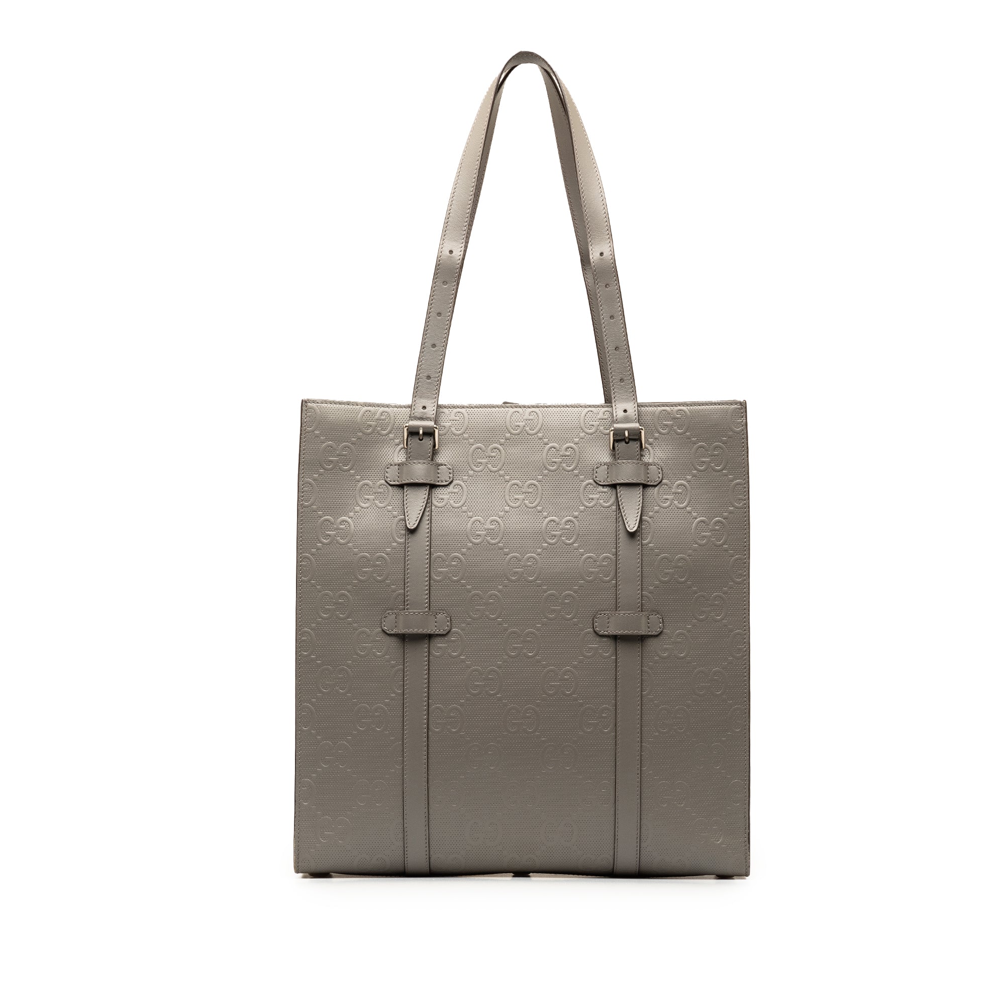 Tote Bag GG Embossed Perforated Leather