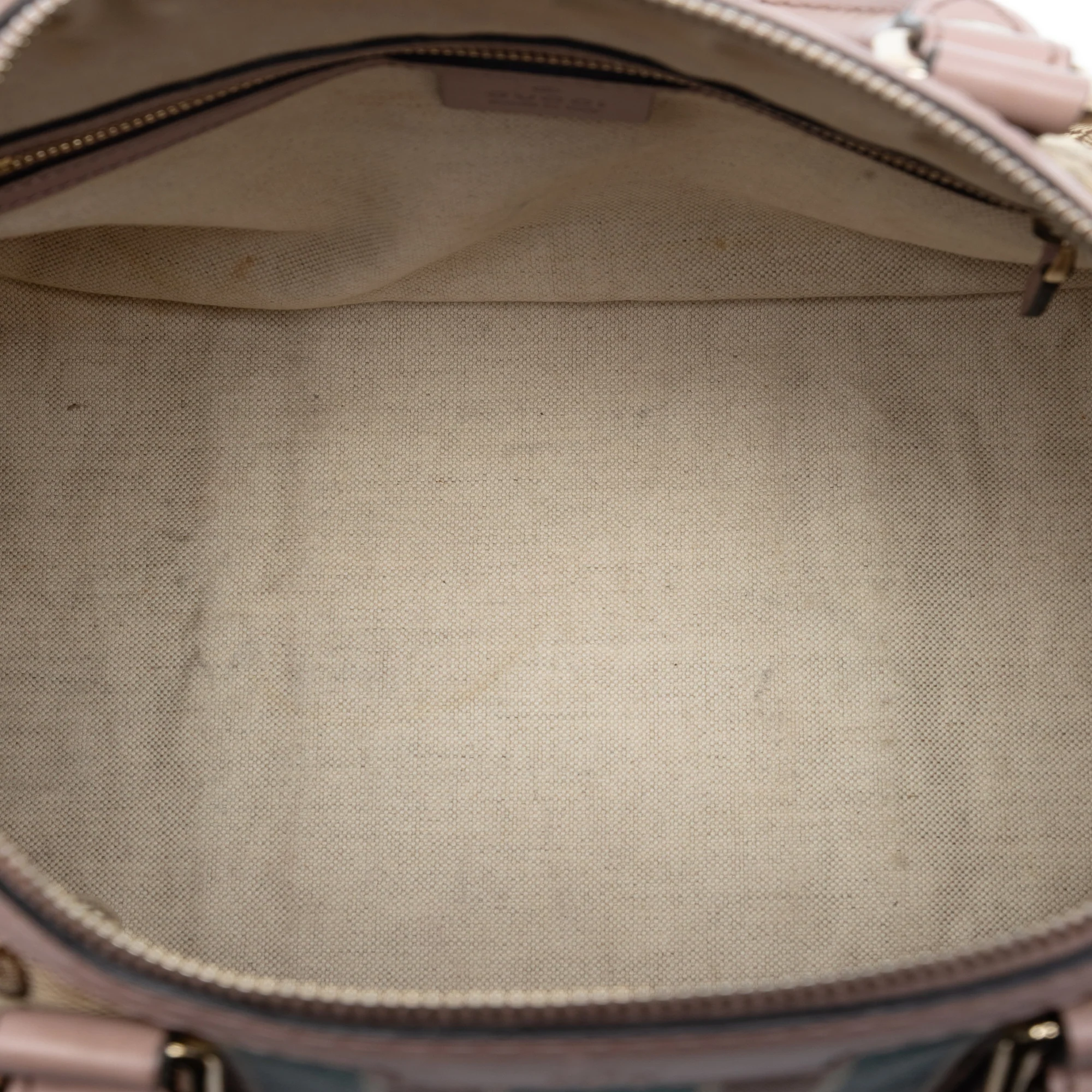 Vintage Web Boston Bag GG Canvas Medium - Image 4