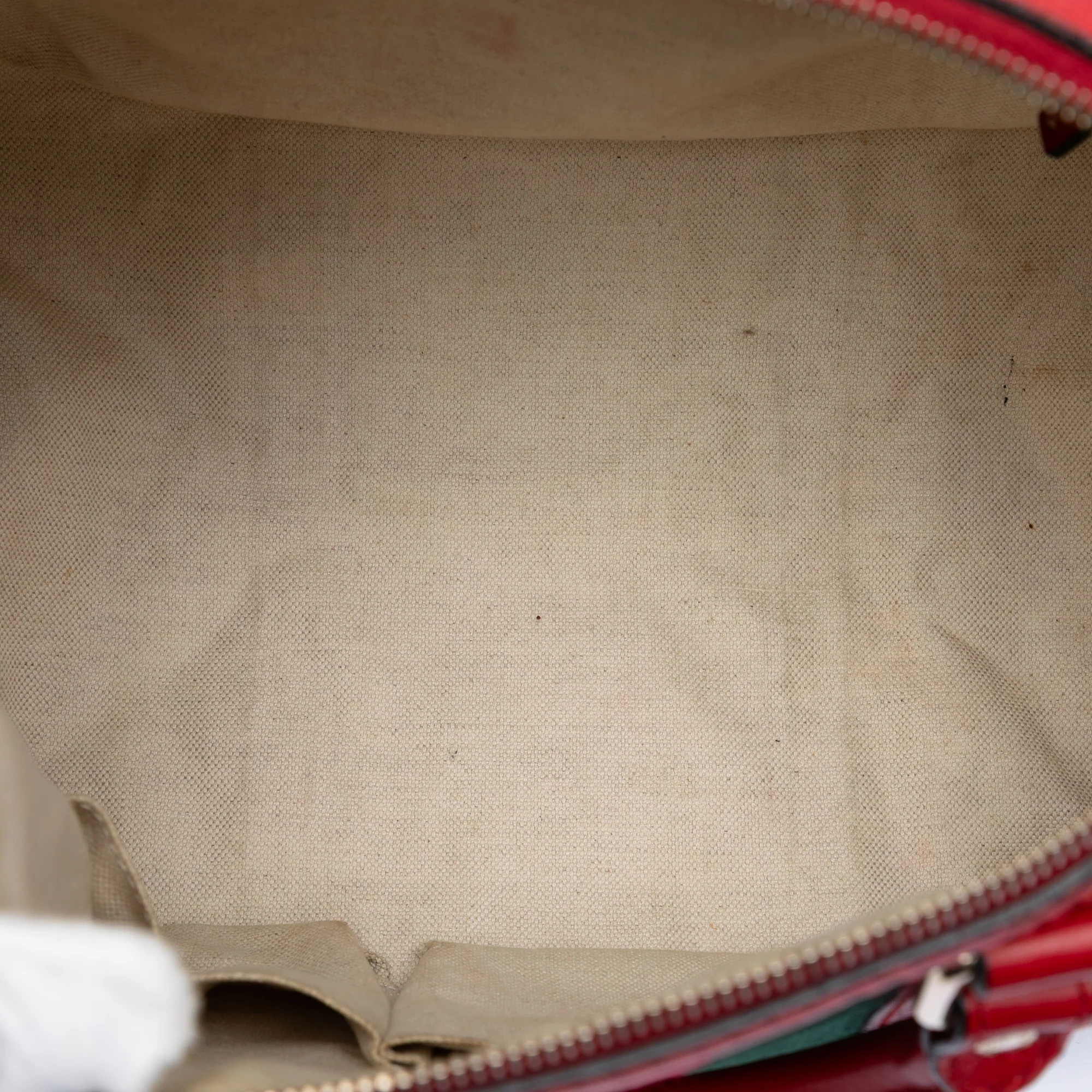 Vintage Web Boston Bag GG Canvas Medium - Image 4