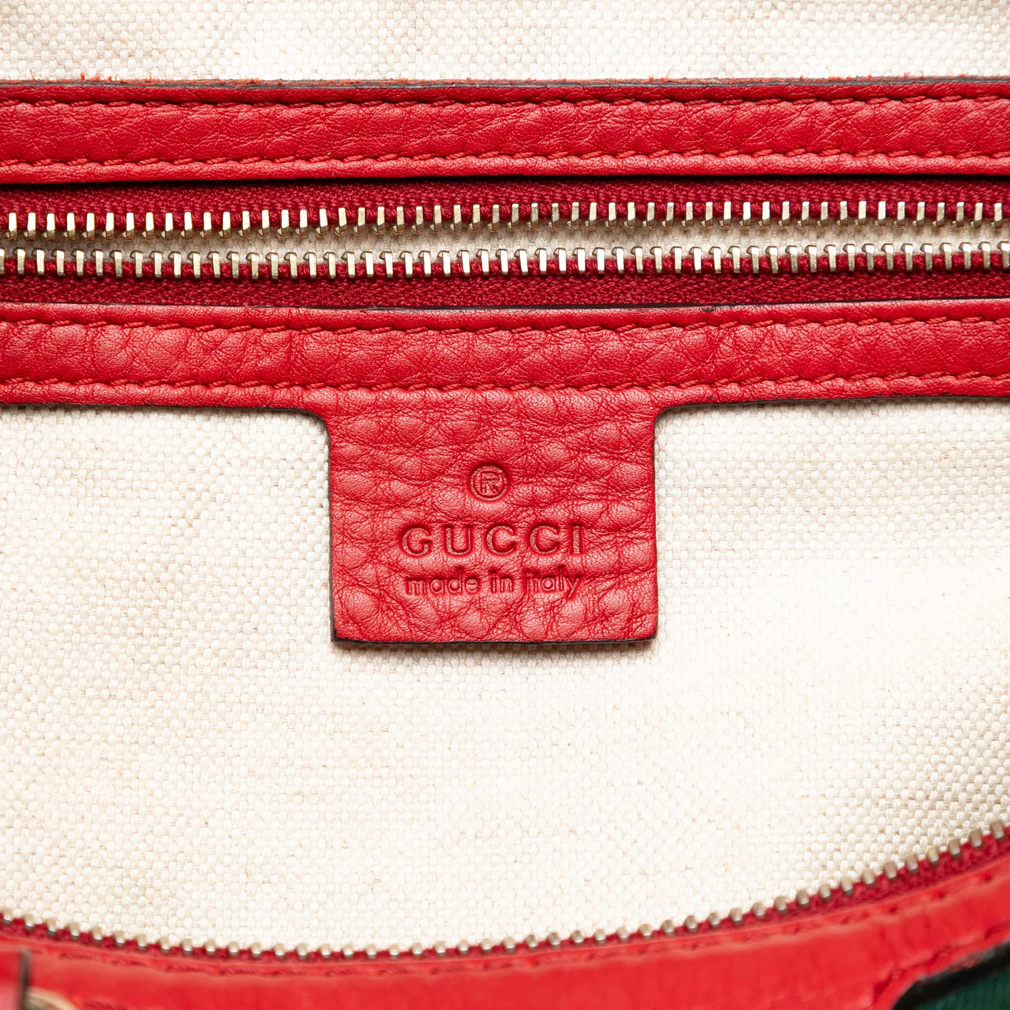 Vintage Web Boston Bag GG Canvas Medium - Image 5