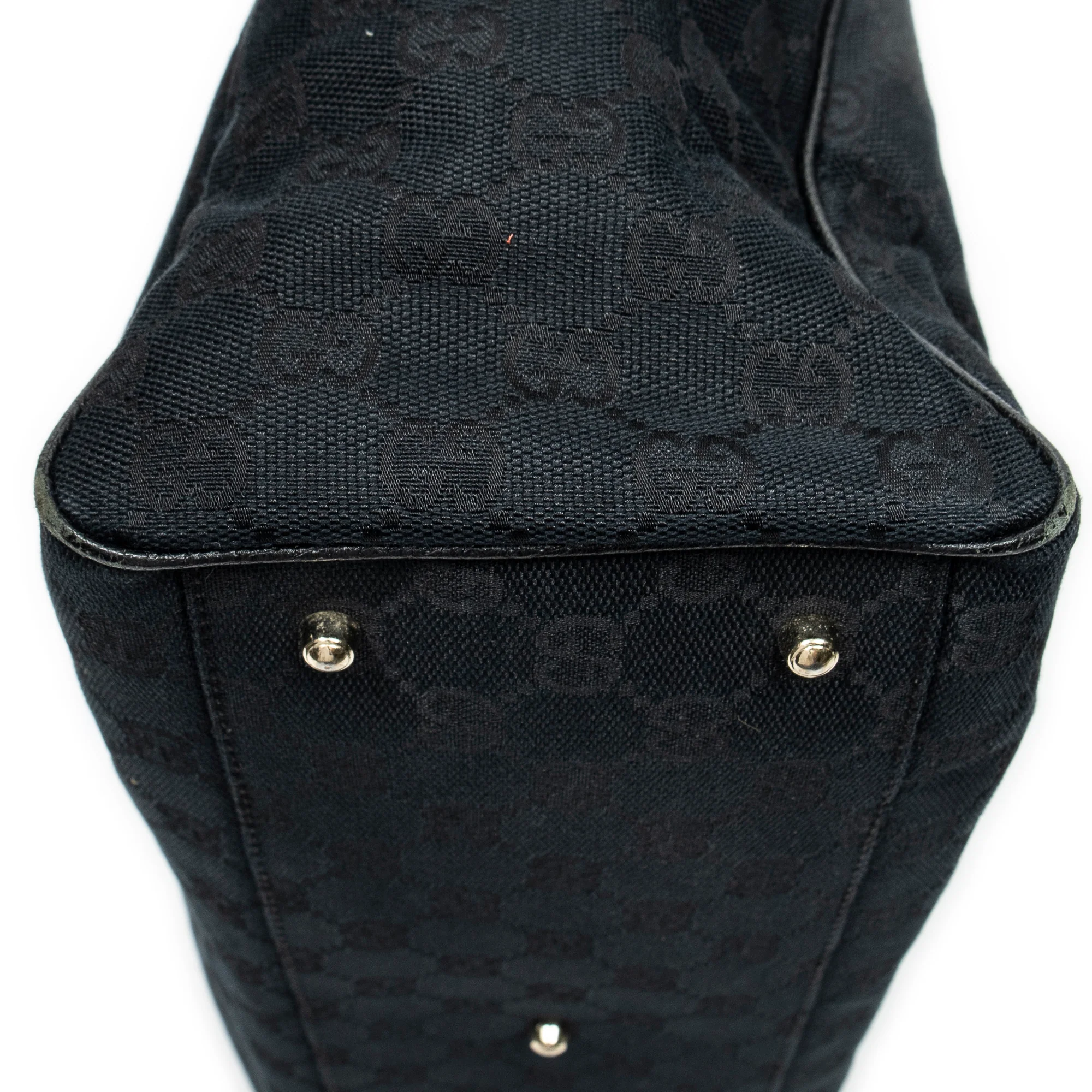 Web Handle Buckle Tote GG Canvas Large - Image 8