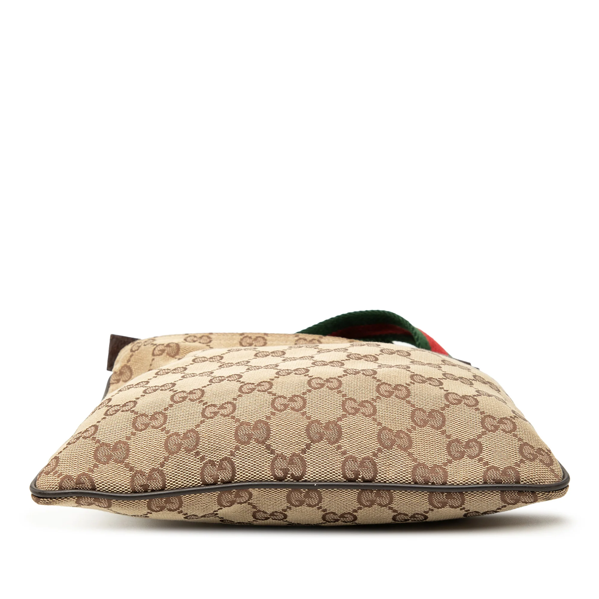 Web Strap Zip Messenger Bag GG Canvas Small - Image 3