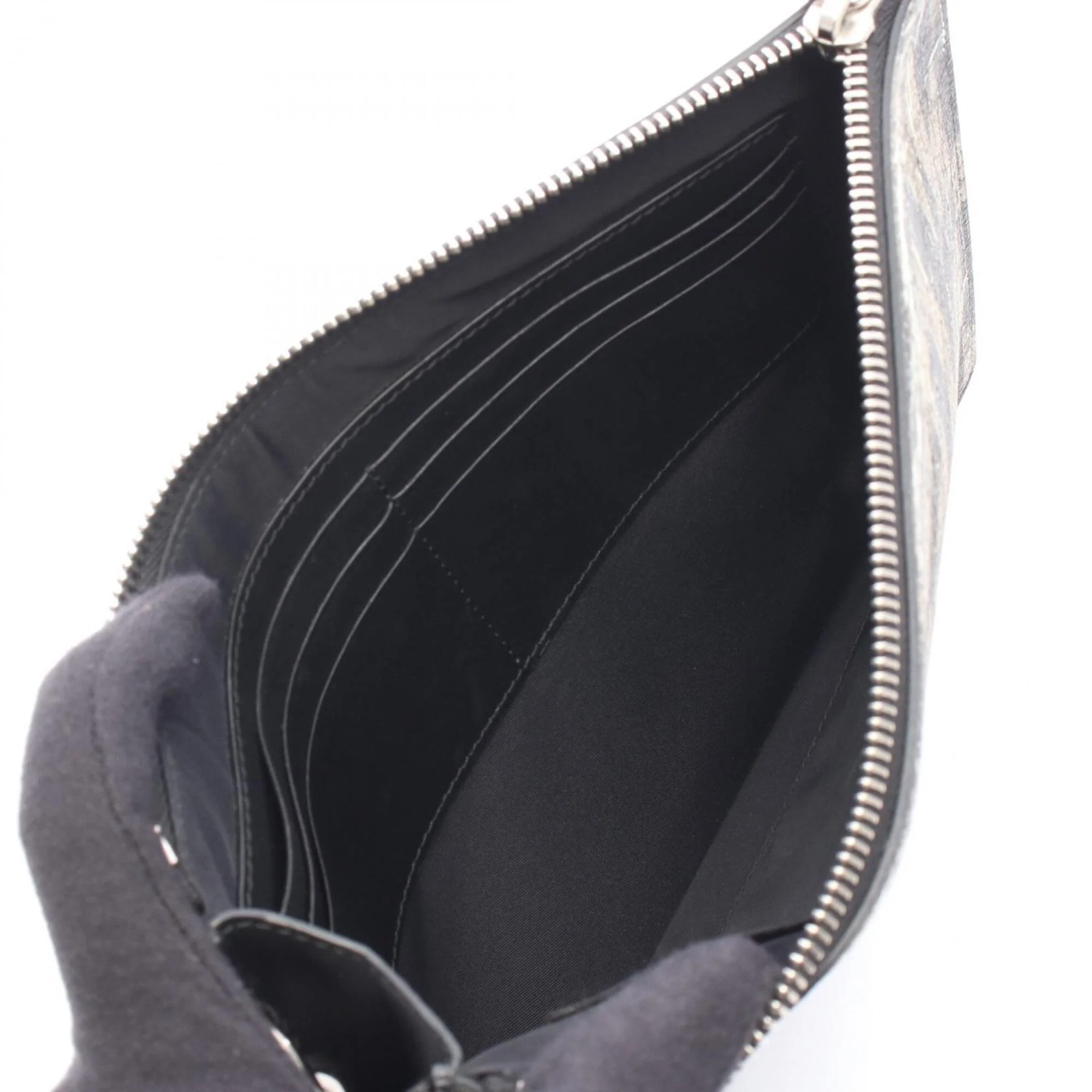 Wristlet Clutch Caleido GG Coated Canvas - Image 3