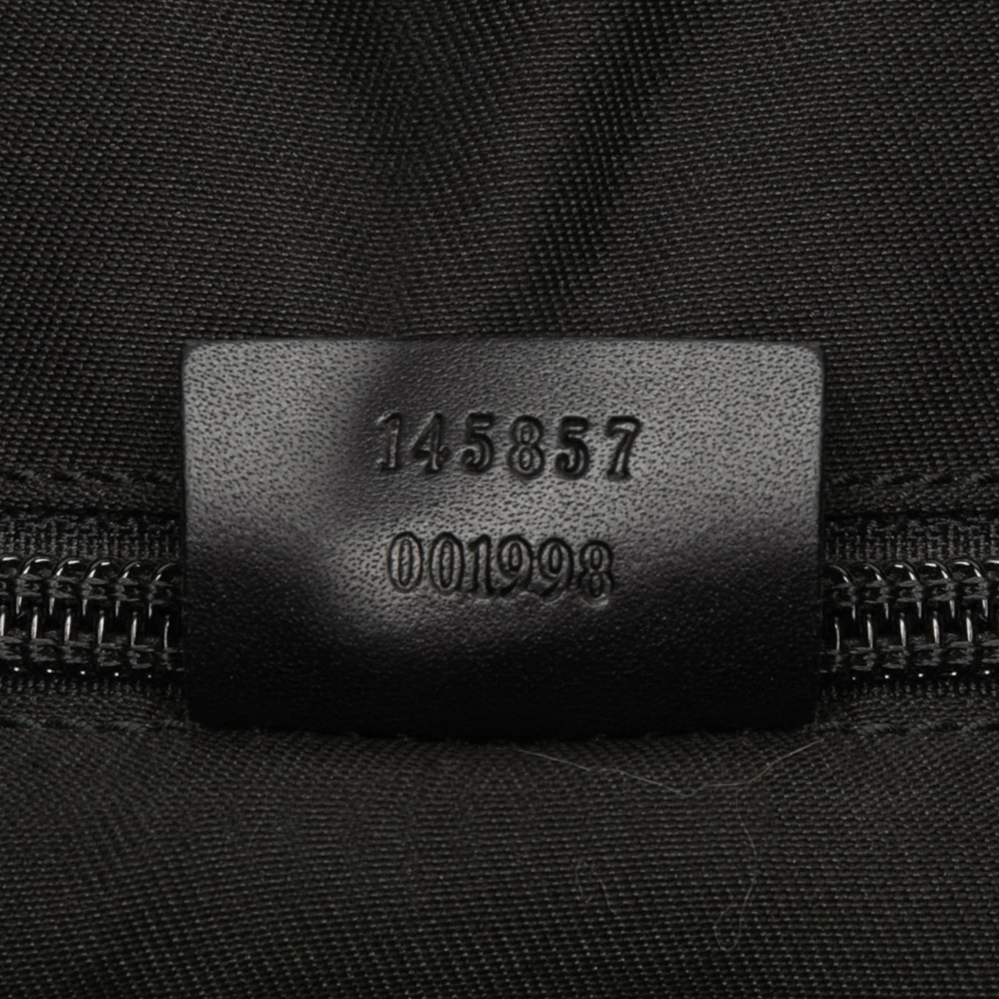 Zip Messenger Bag GG Canvas with Perforated Leather Medium - Image 6