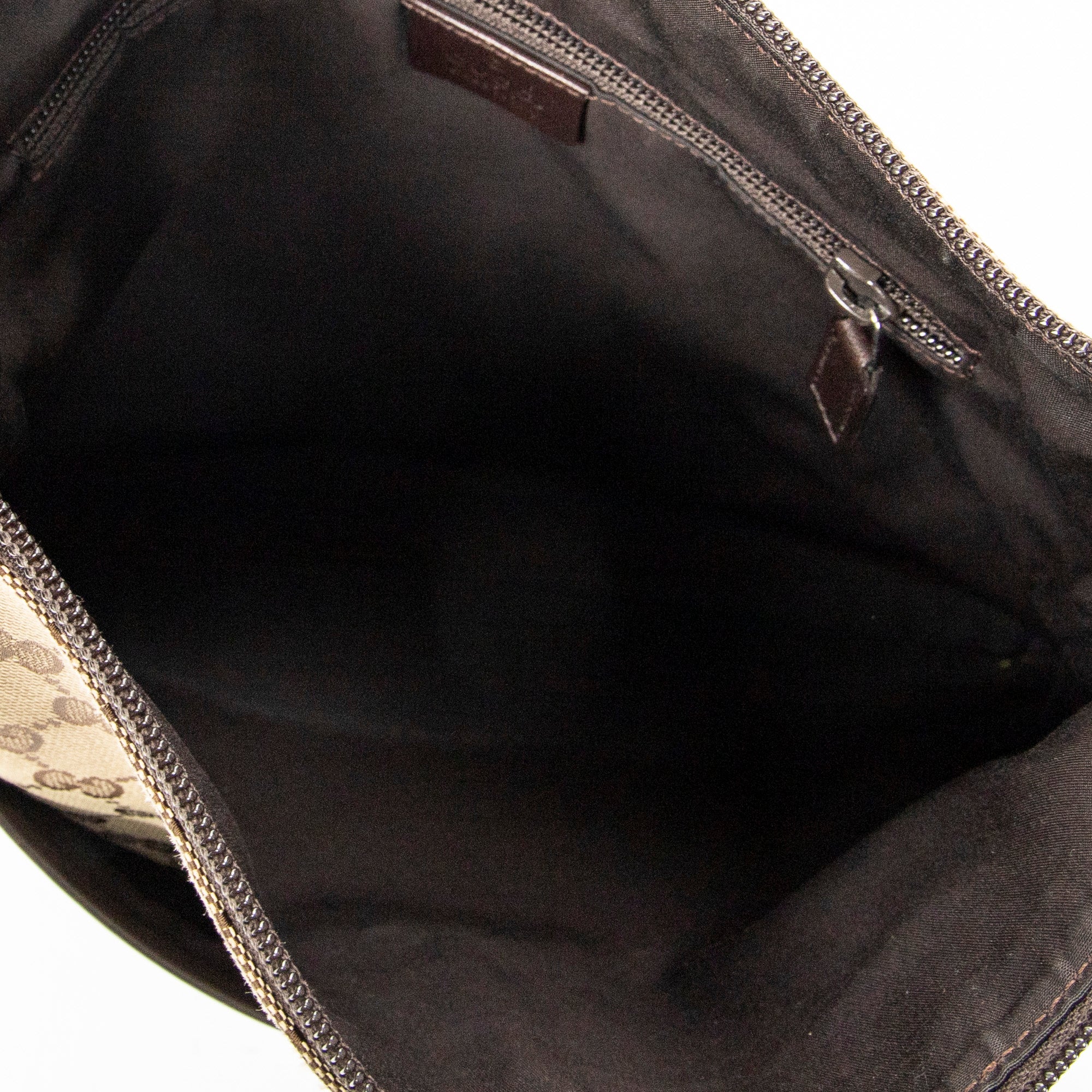 Zip Messenger Bag GG Canvas with Perforated Leather Medium - Image 10