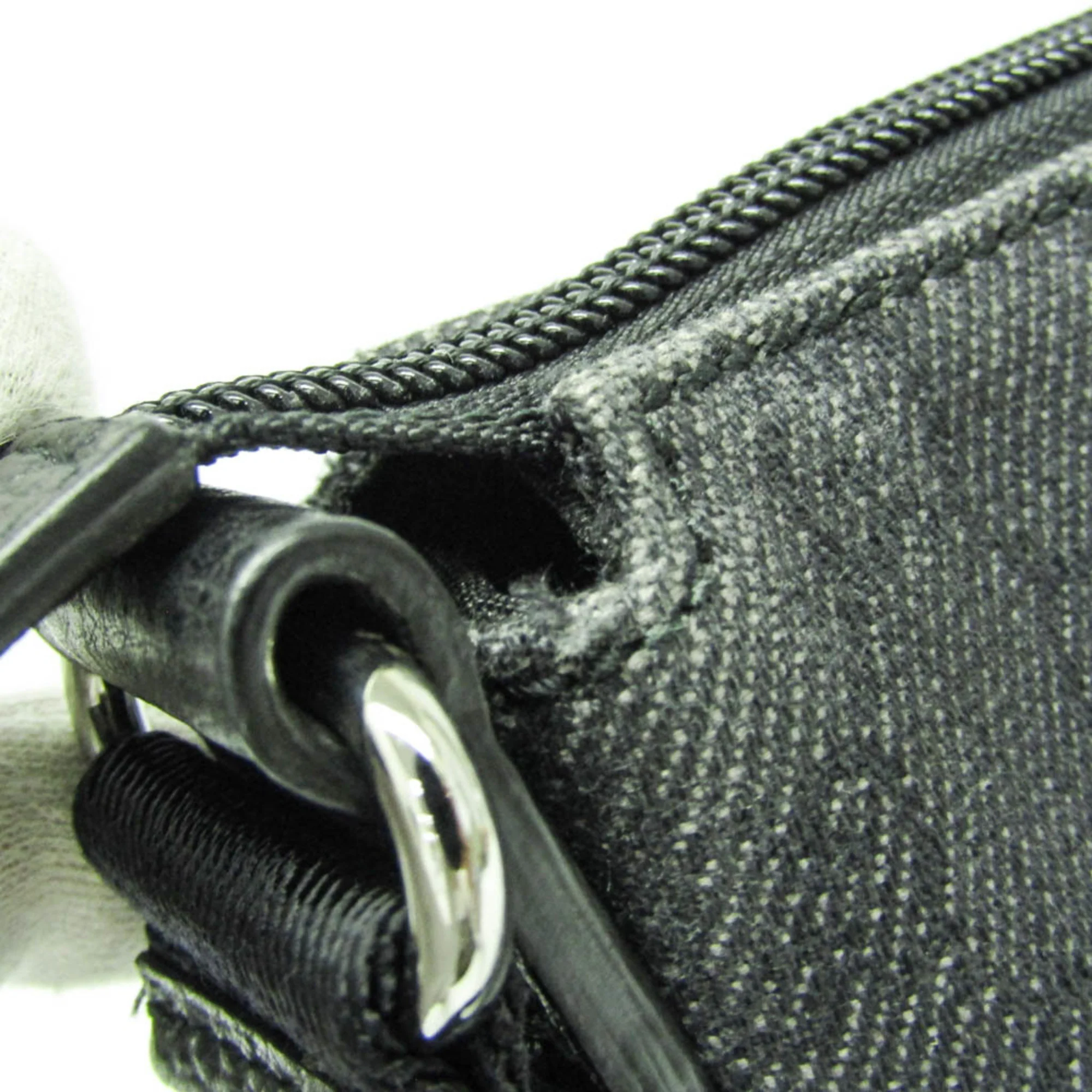 Zip Messenger Bag GG Canvas with Perforated Leather Medium - Image 7