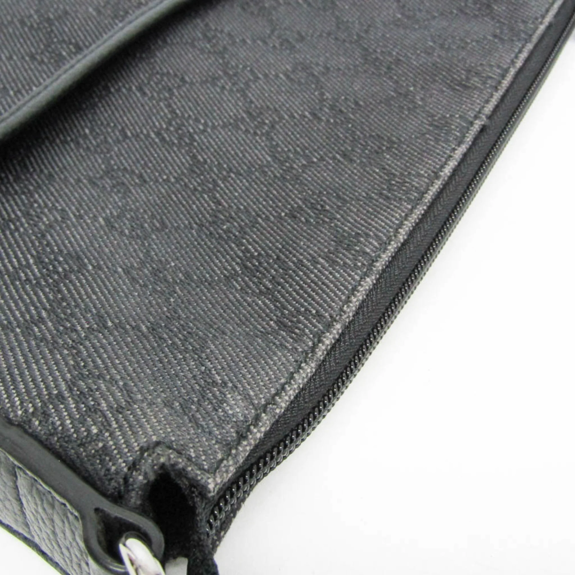 Zip Messenger Bag GG Canvas with Perforated Leather Medium - Image 9