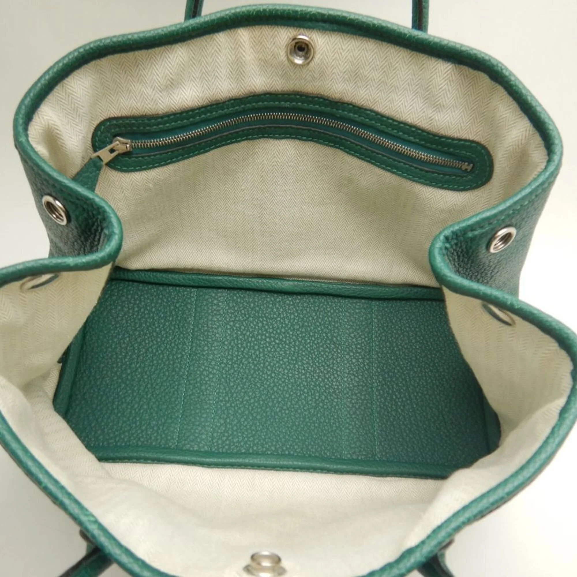 Garden Party Tote Leather 30 - Image 4