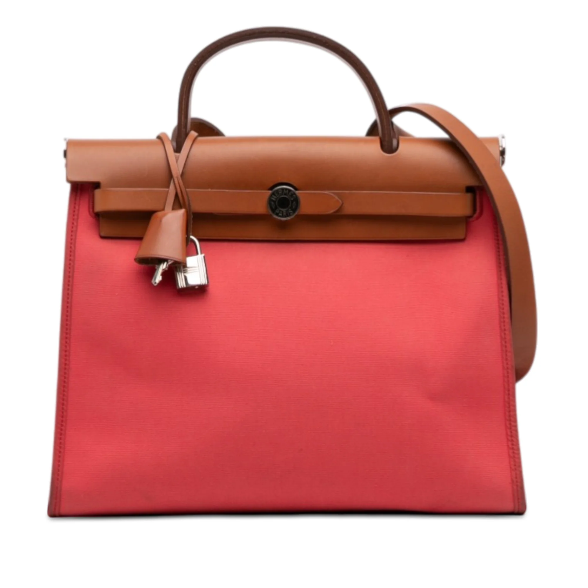 Herbag Zip Leather and Toile 31
