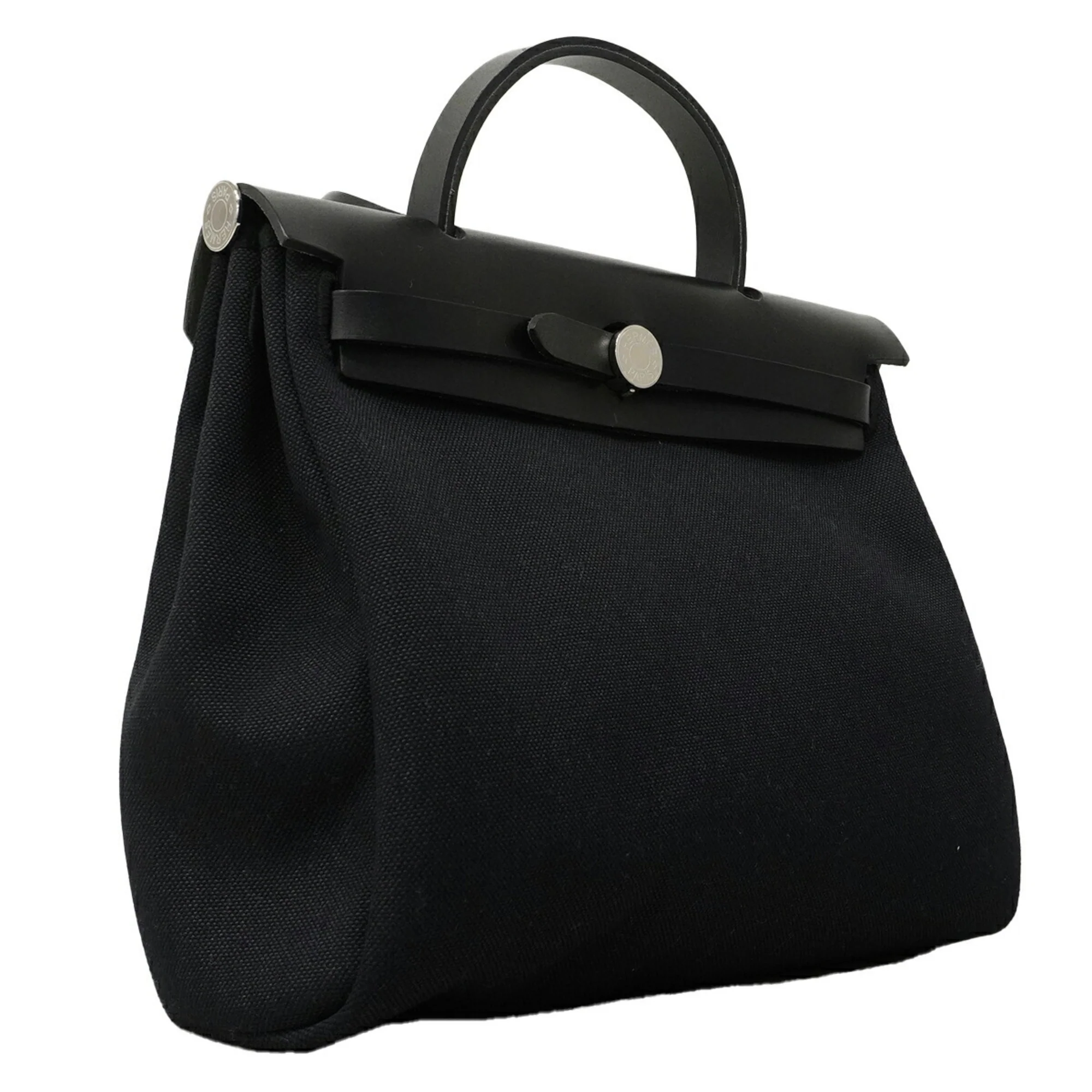 Herbag Zip Leather and Toile 31 - Image 2