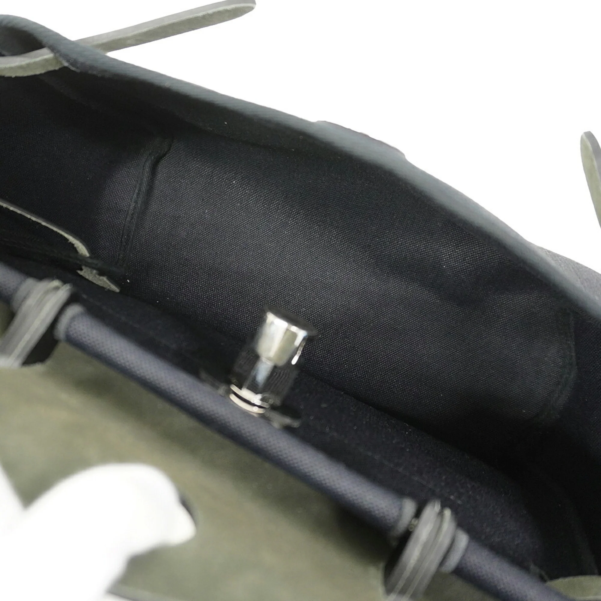 Herbag Zip Leather and Toile 31 - Image 4