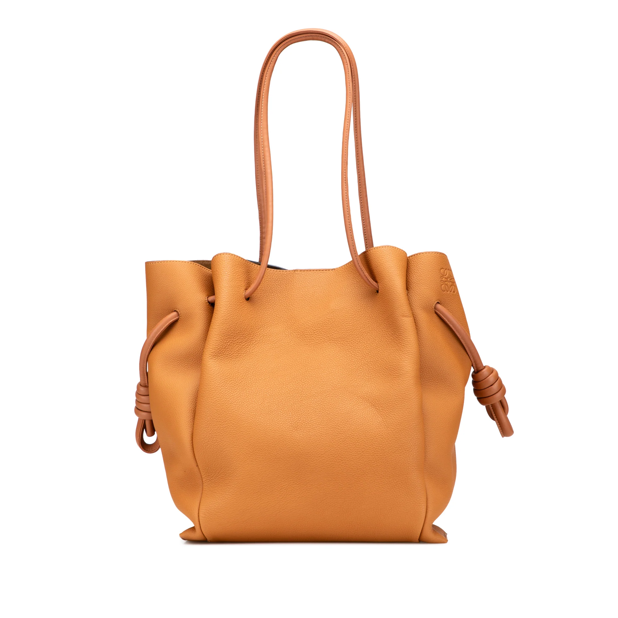 Flamenco Knot Tote Leather Large
