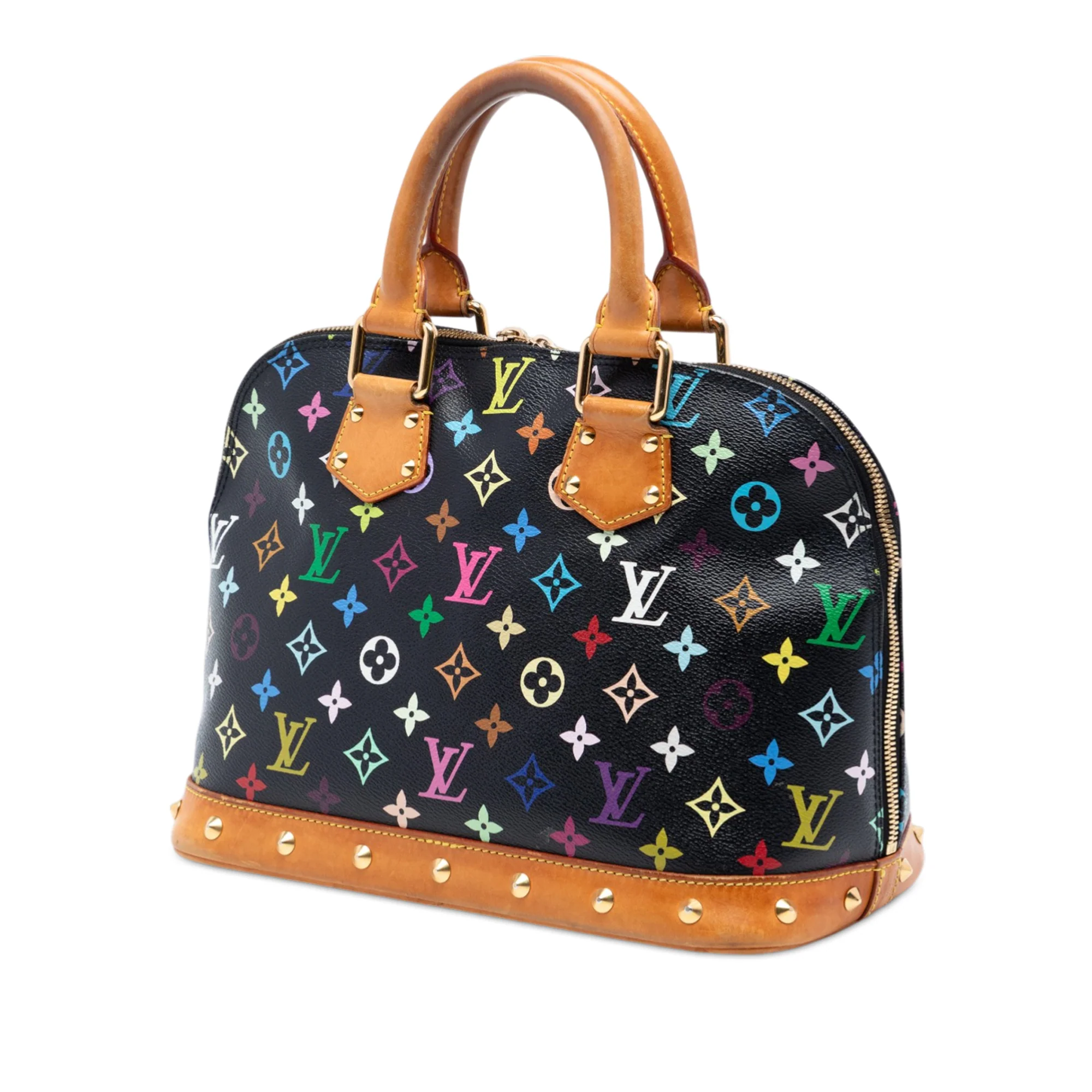 Alma Handbag Monogram Multicolor PM - Image 2