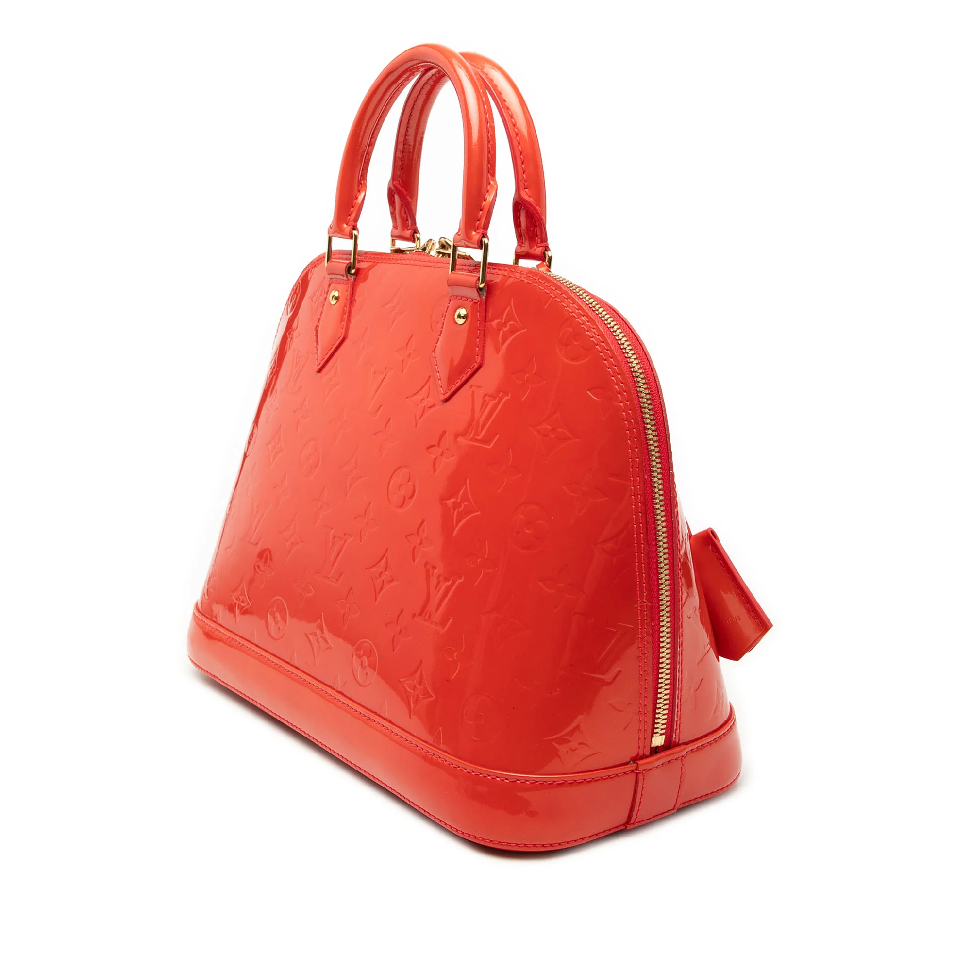 Alma Handbag Monogram Vernis PM - Image 2