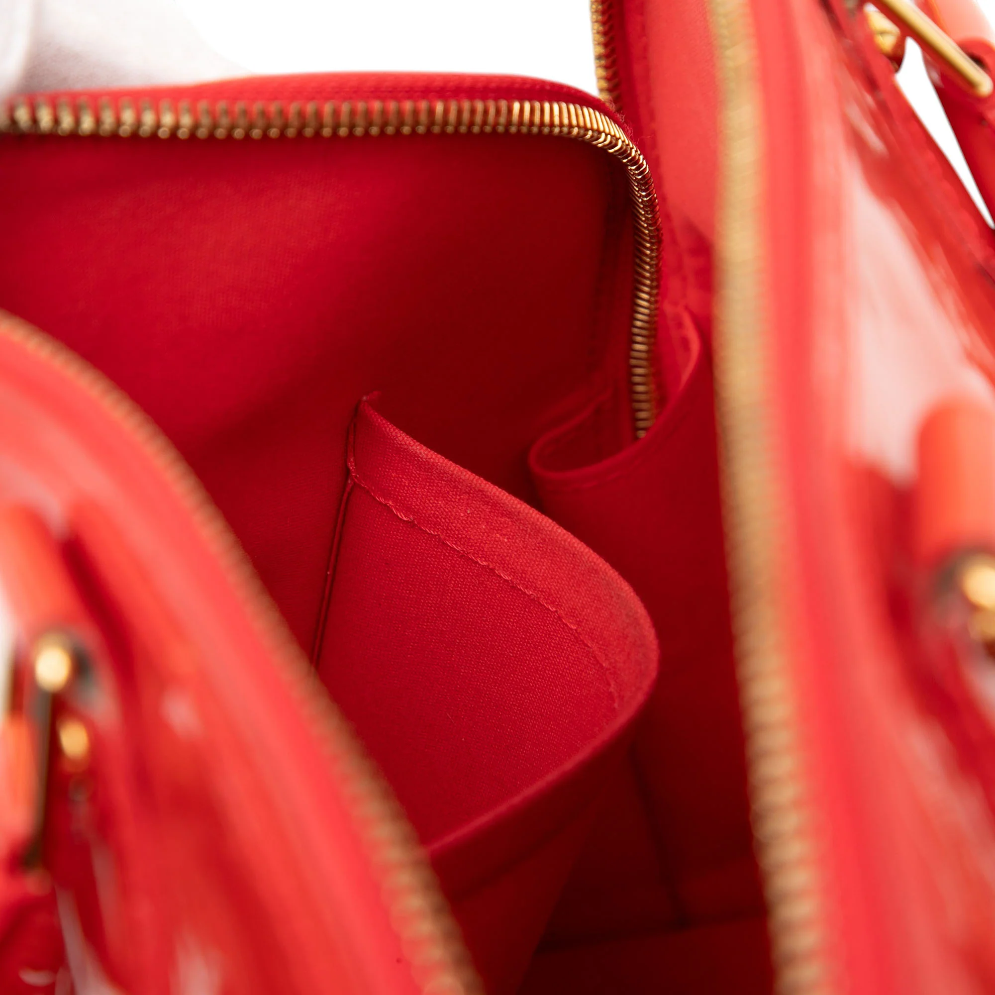 Alma Handbag Monogram Vernis PM - Image 6