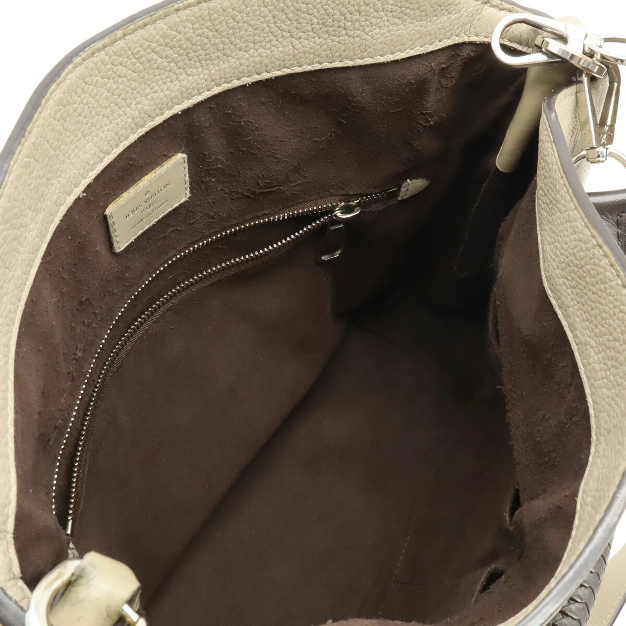 Babylone Handbag Mahina Leather PM - Image 6