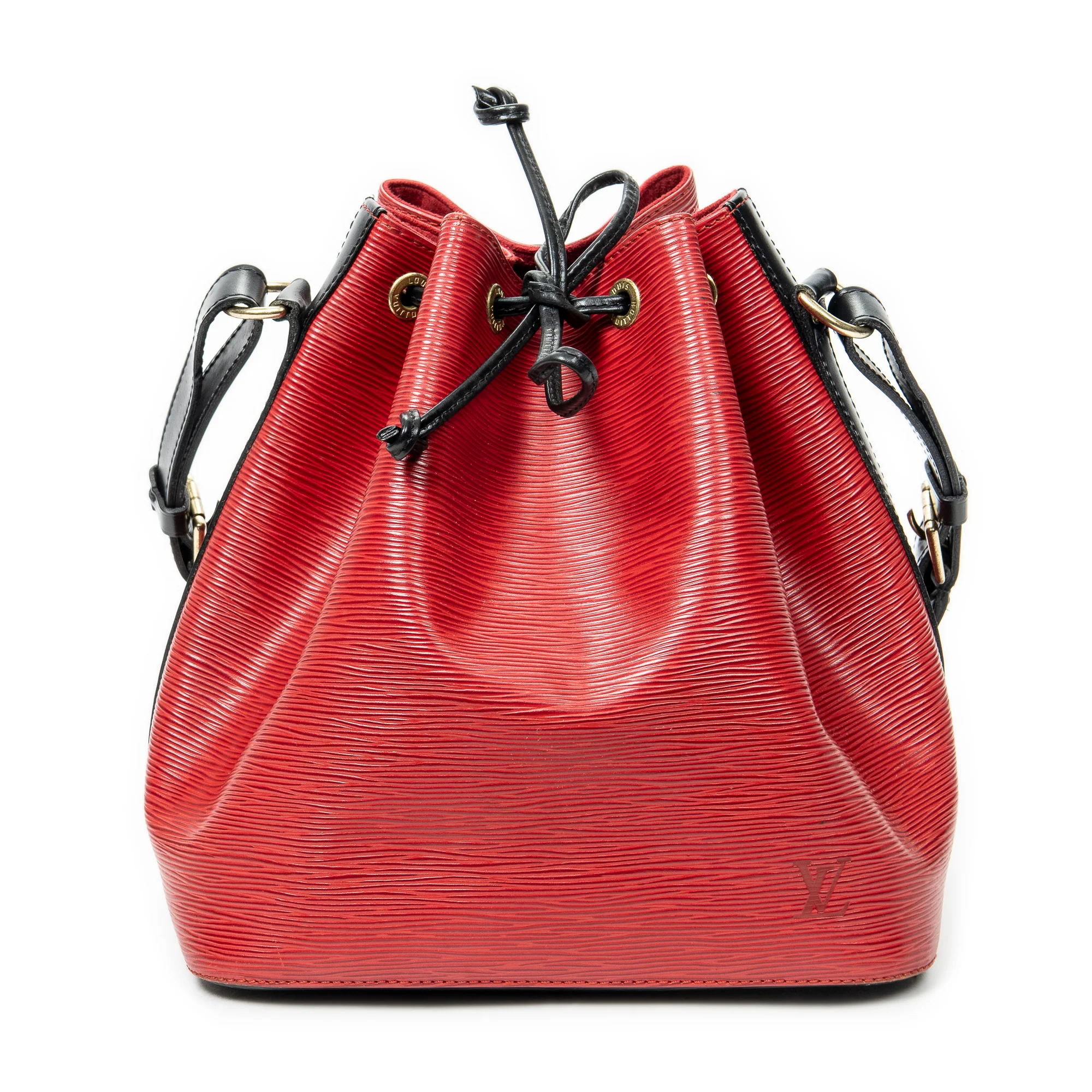 Bicolor Petit Noe Handbag Epi Leather