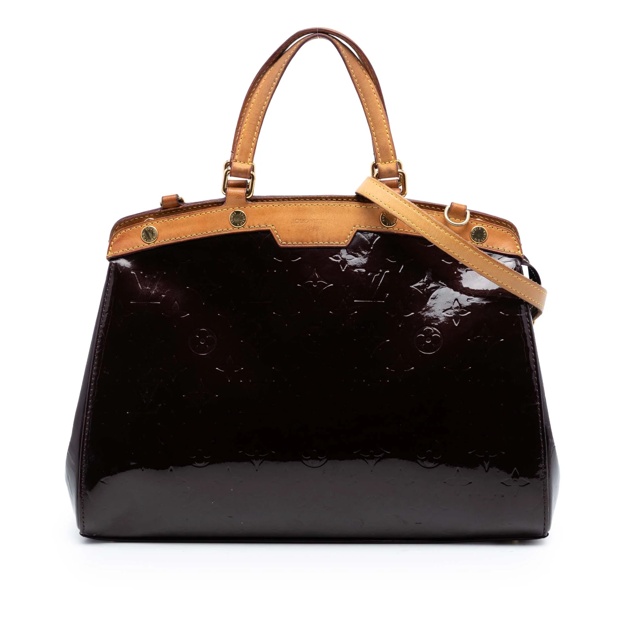 Brea Handbag Monogram Vernis GM