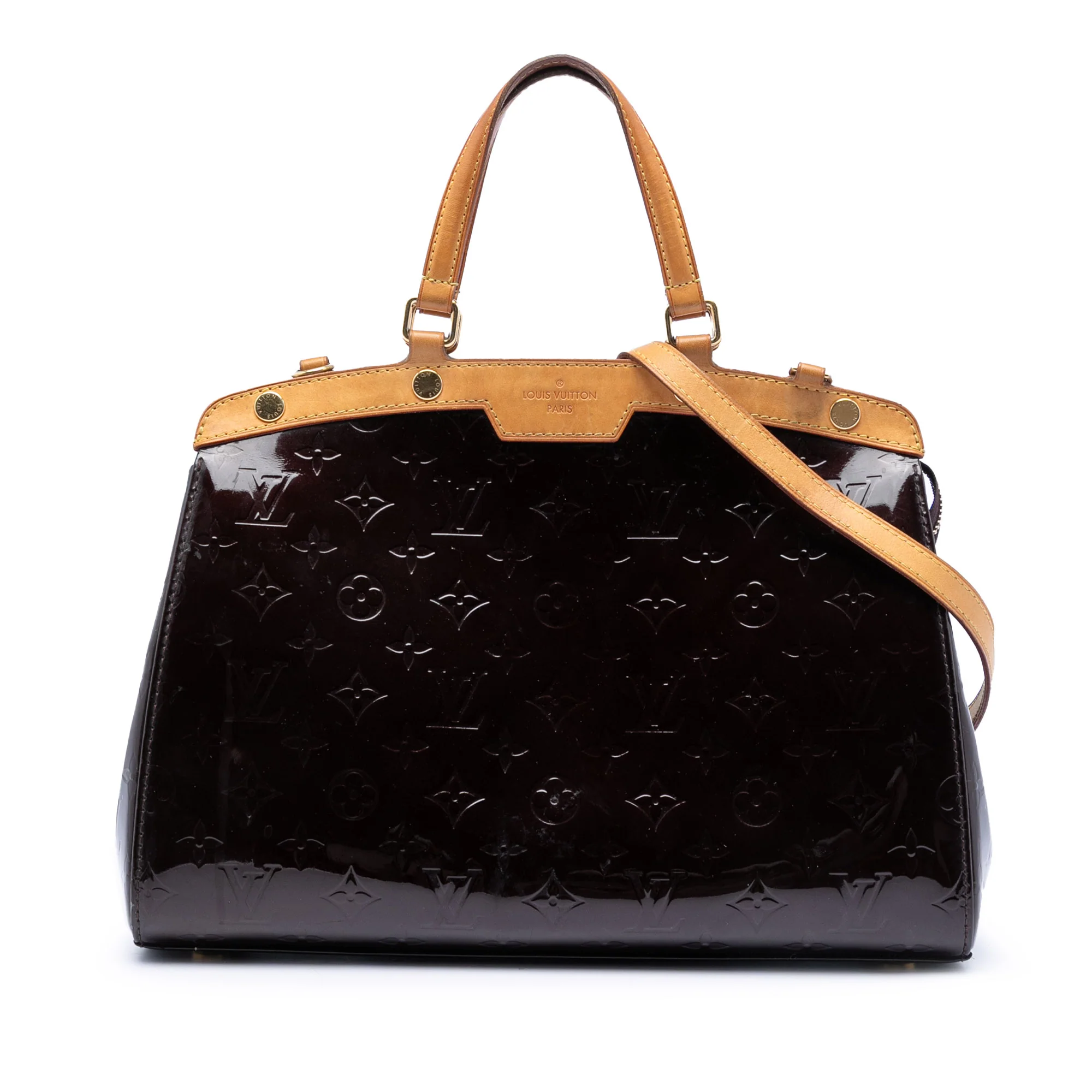 Brea Handbag Monogram Vernis MM