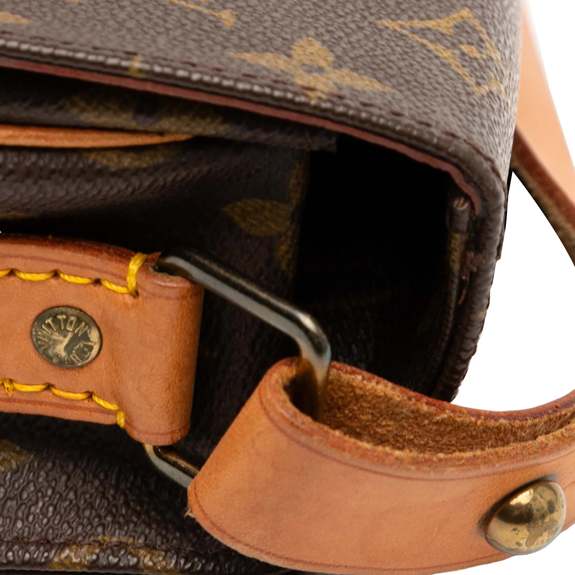 Cartouchiere Handbag Monogram Canvas MM - Image 7