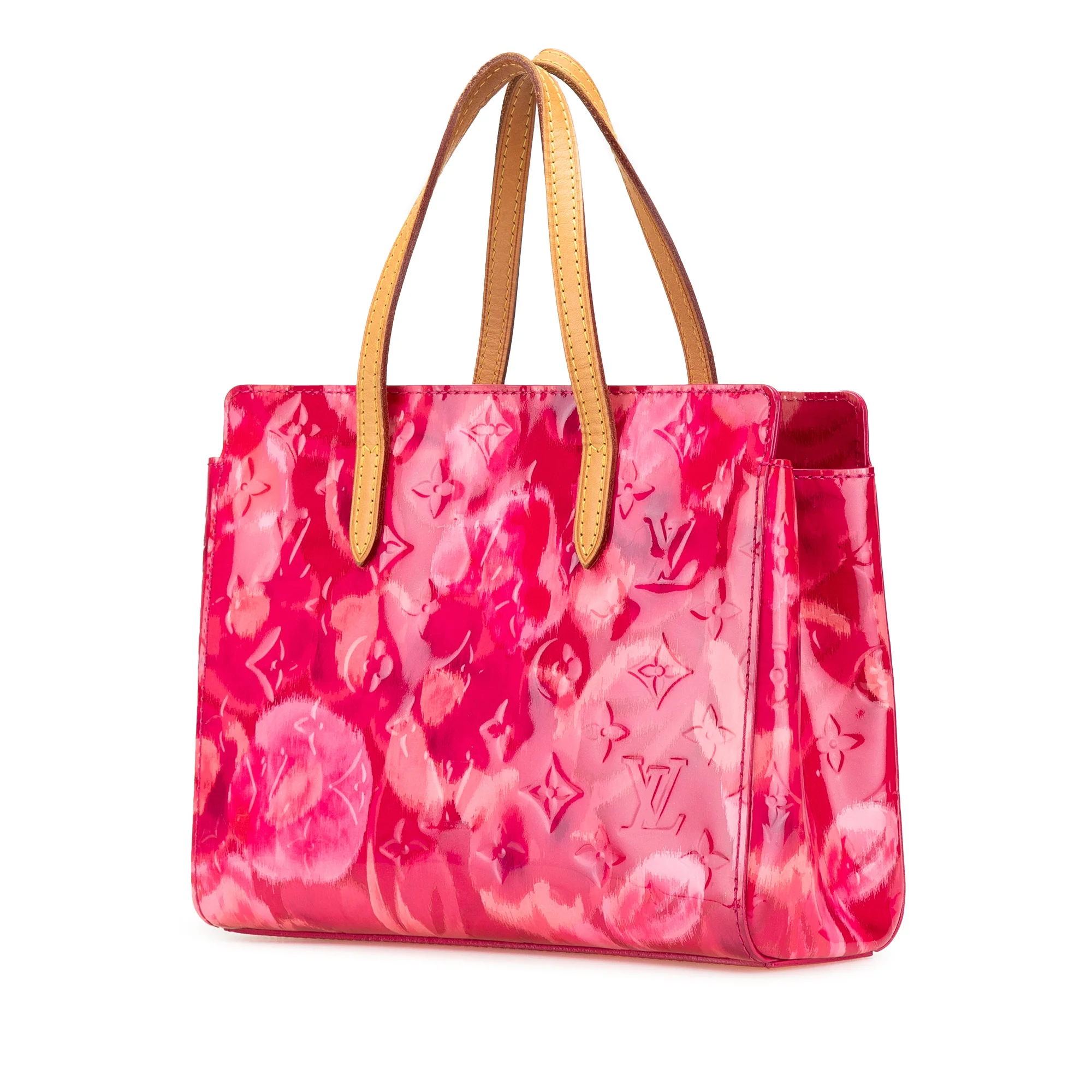 Catalina Handbag Limited Edition Monogram Vernis Ikat BB - Image 2