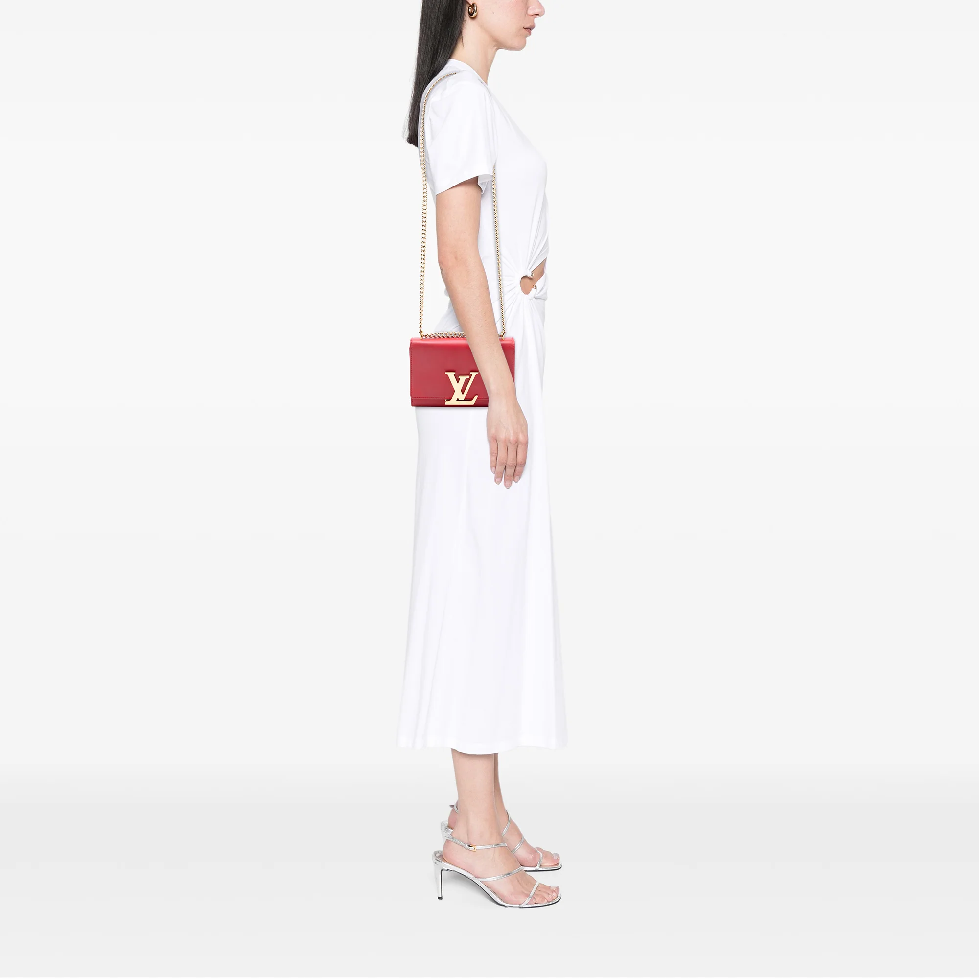Chain Louise Clutch Leather MM - Image 7