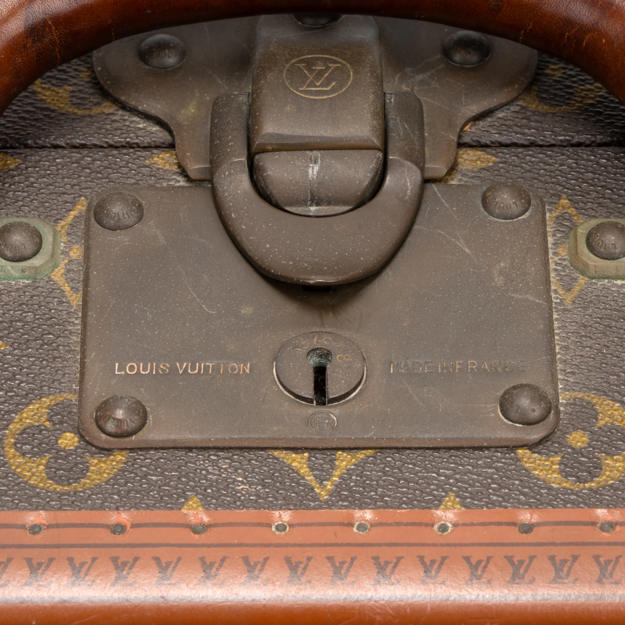 Cotteville Trunk Monogram Canvas 45 - Image 10