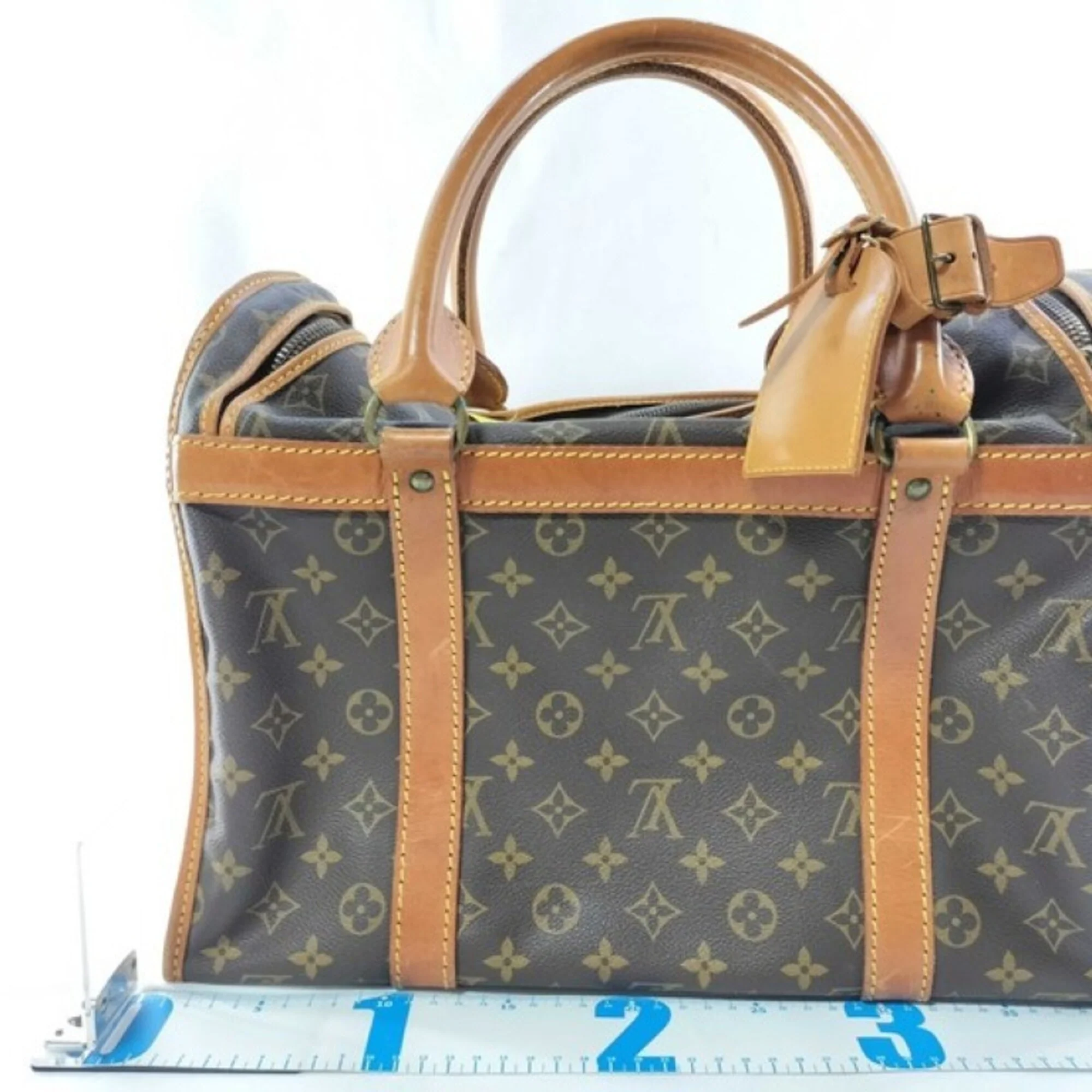 Dog Carrier Bag Monogram Canvas 40 - Image 2