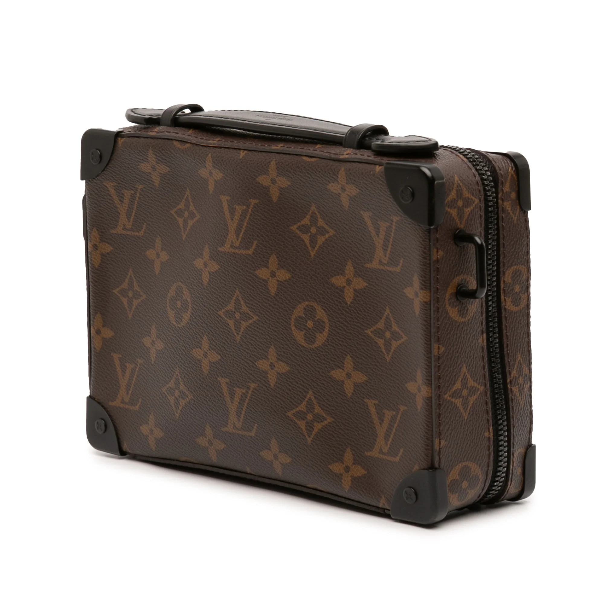 Handle Soft Trunk Bag Macassar Monogram Canvas - Image 2