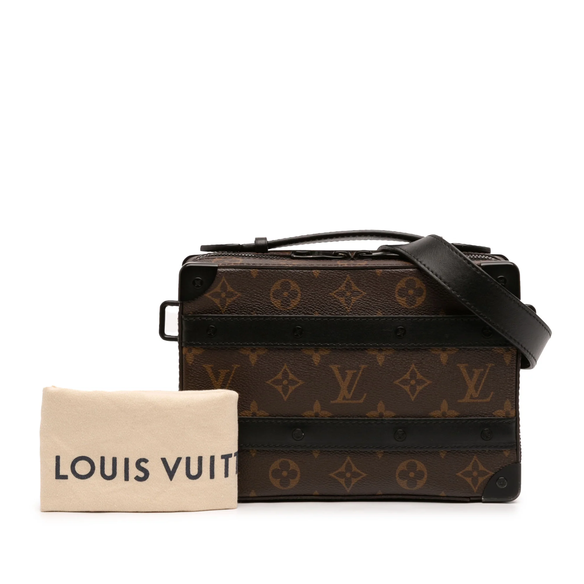Handle Soft Trunk Bag Macassar Monogram Canvas - Image 7