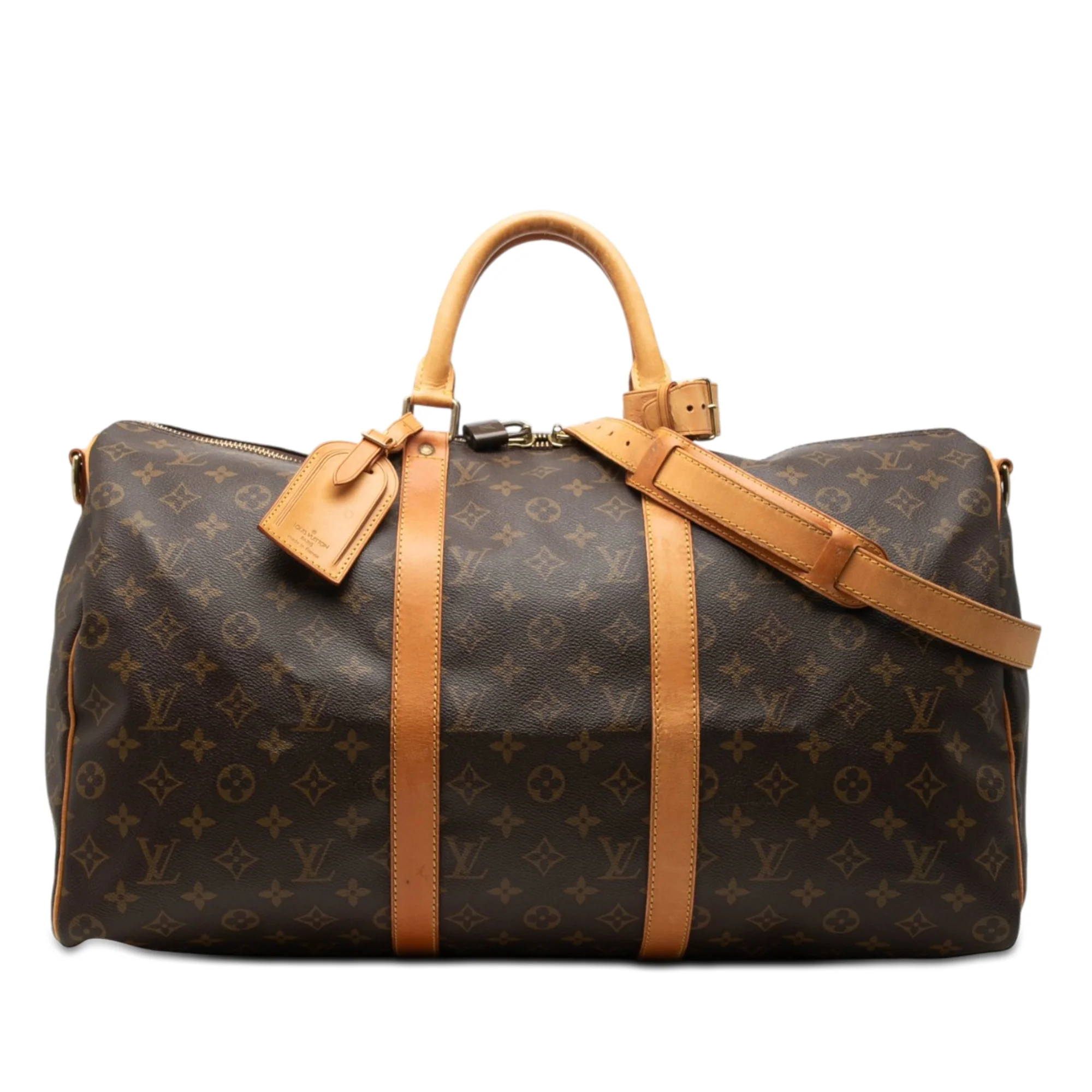 Keepall Bandouliere Bag Monogram Canvas 50