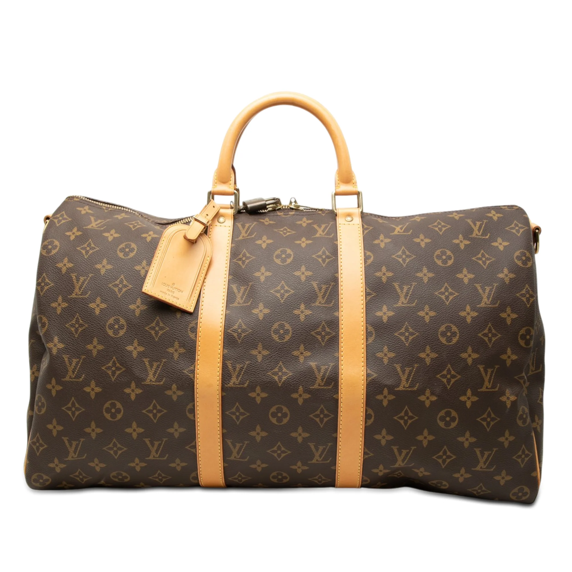 Keepall Bandouliere Bag Monogram Canvas 50