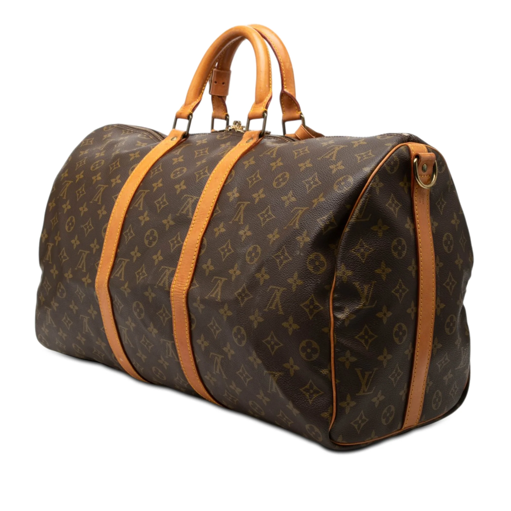 Keepall Bandouliere Bag Monogram Canvas 50 - Image 2