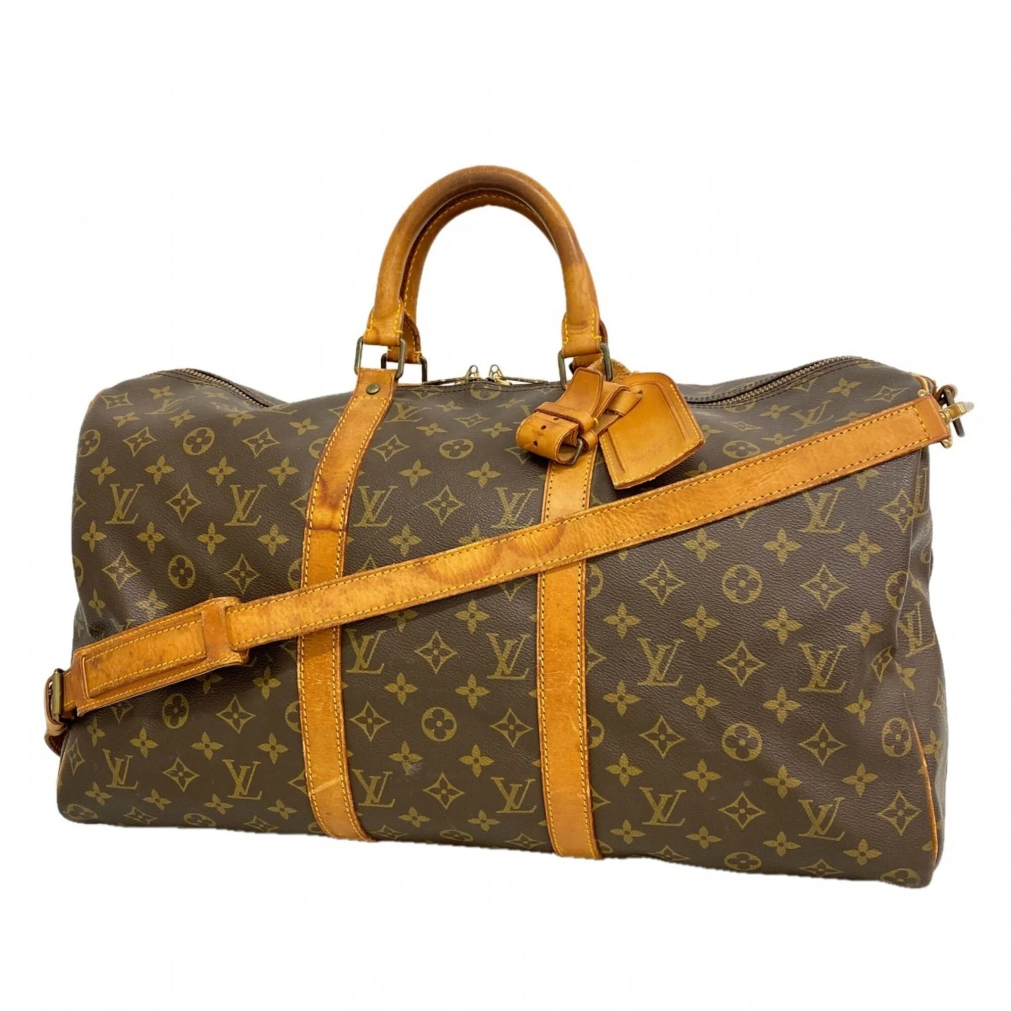 Keepall Bandouliere Bag Monogram Canvas 50