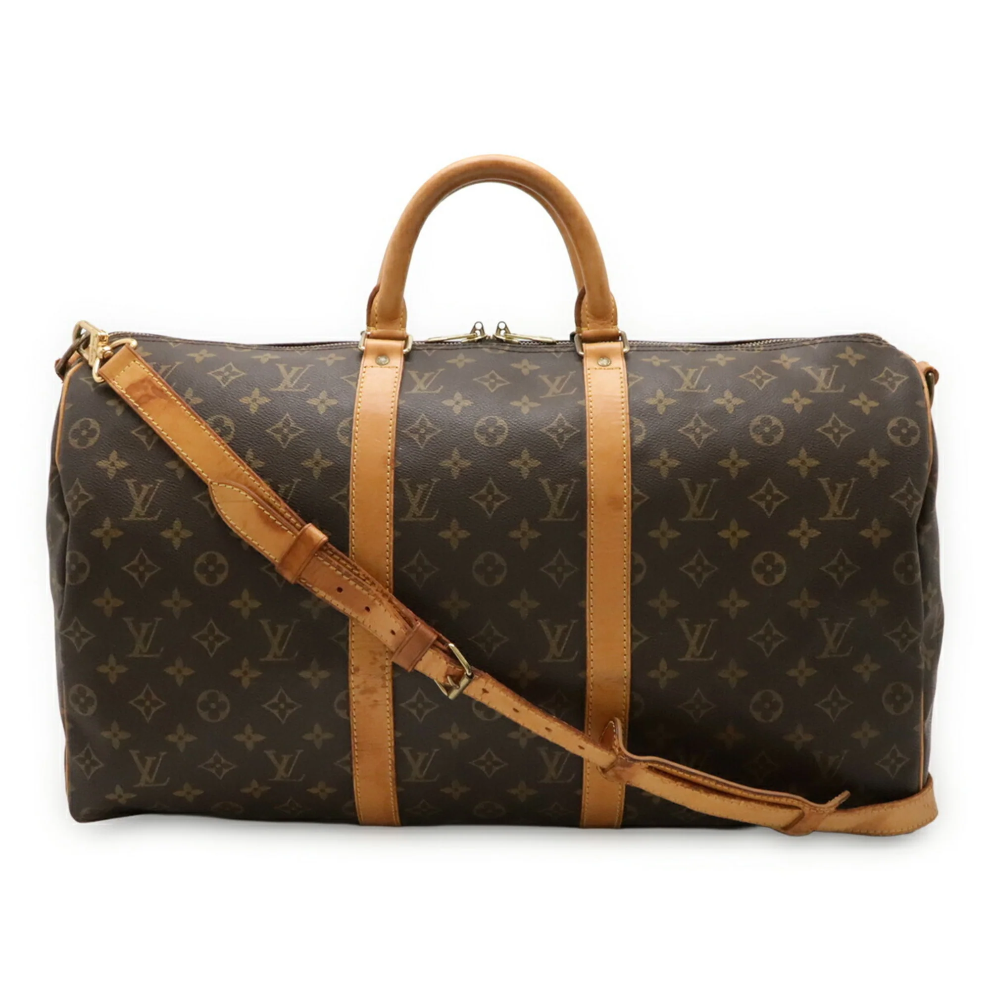 Keepall Bandouliere Bag Monogram Canvas 50 - Image 2