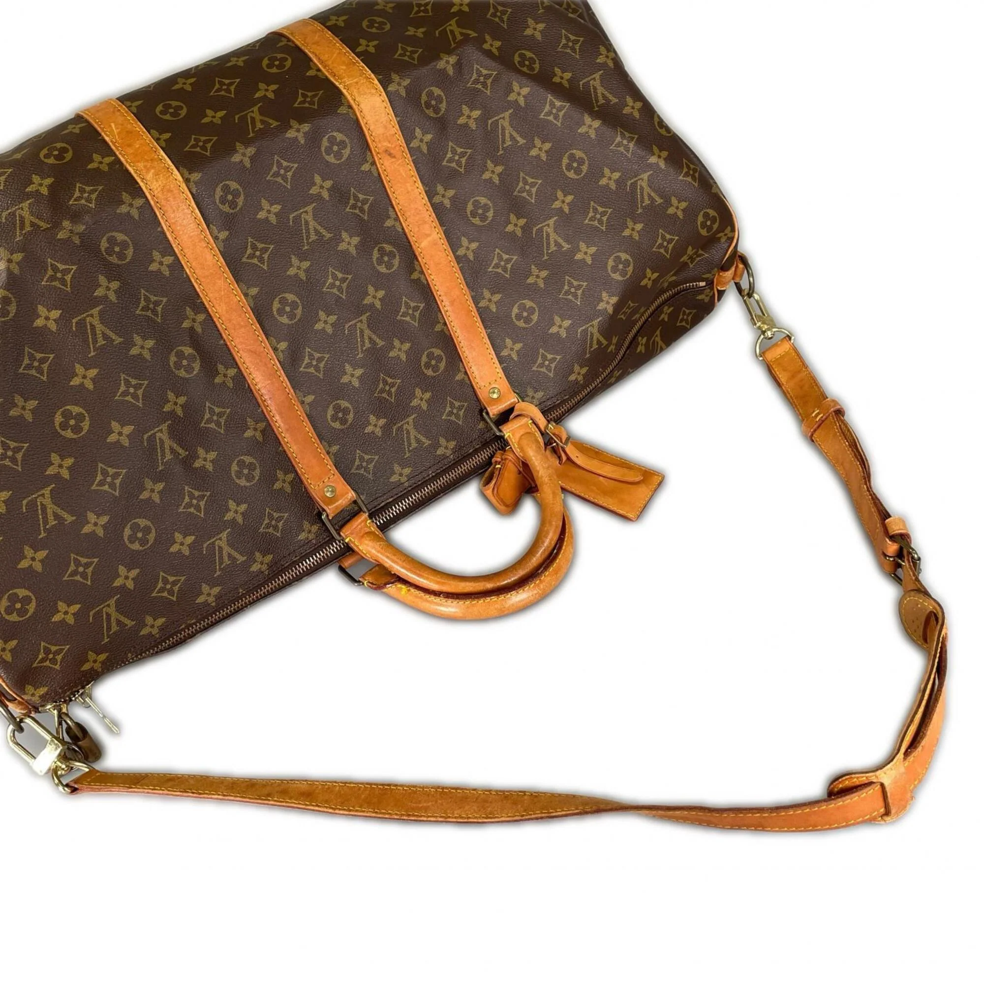 Keepall Bandouliere Bag Monogram Canvas 60 - Image 4