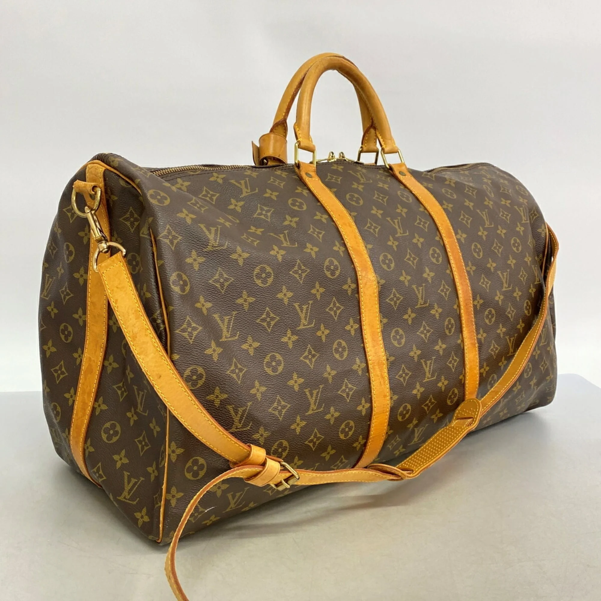 Keepall Bandouliere Bag Monogram Canvas 60 - Image 2
