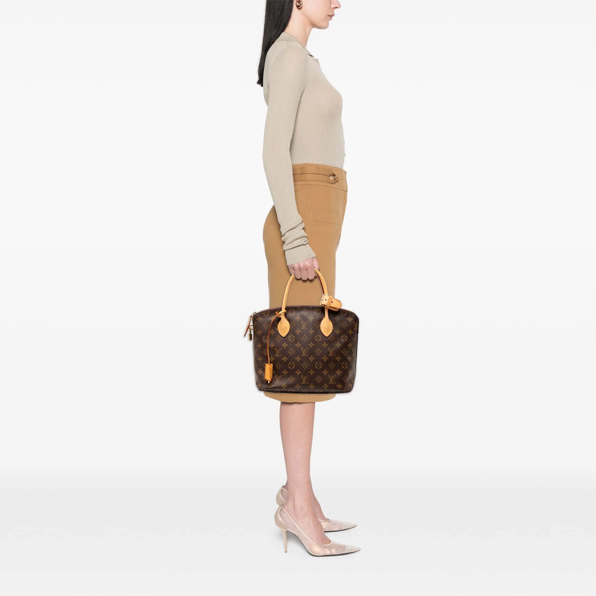 Lockit NM Handbag Monogram Canvas PM - Image 8