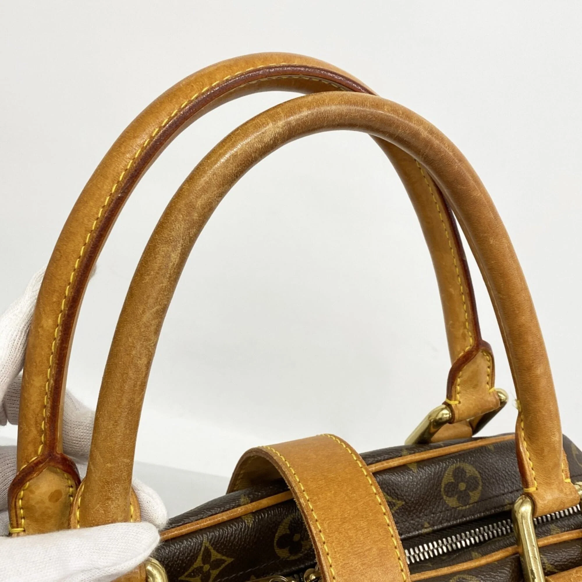 Manhattan Handbag Monogram Canvas GM - Image 8