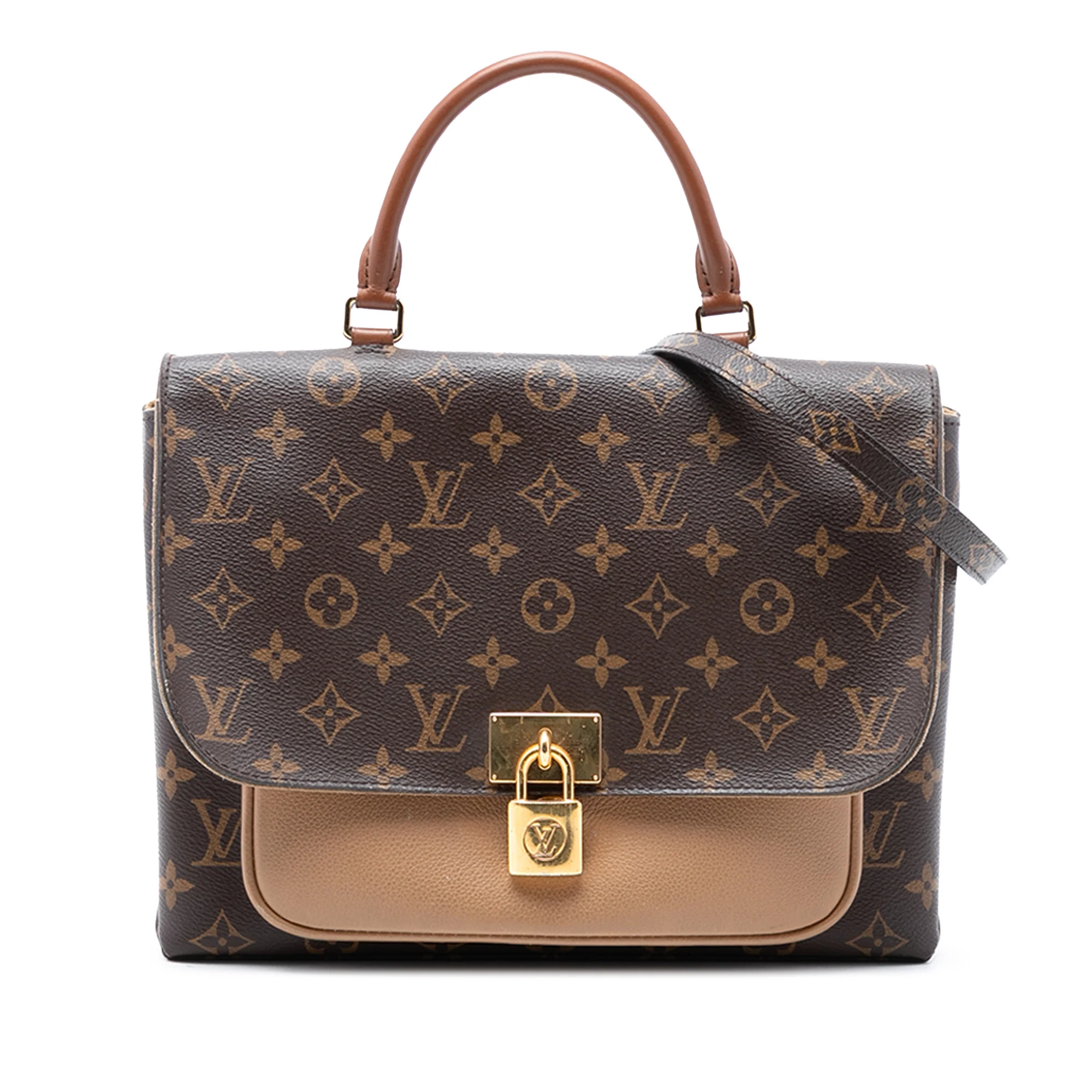 Marignan Handbag Monogram Canvas with Leather