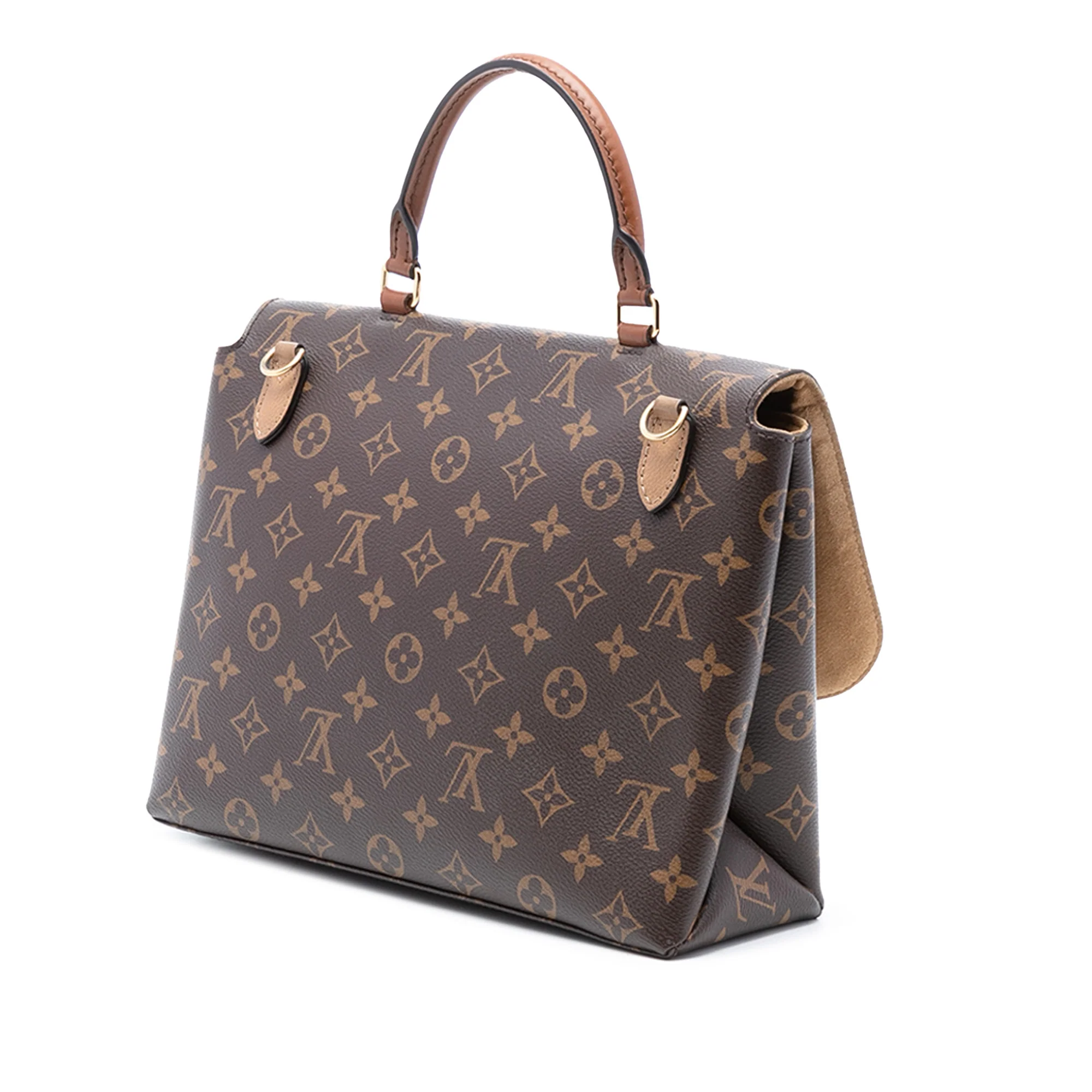 Marignan Handbag Monogram Canvas with Leather - Image 2