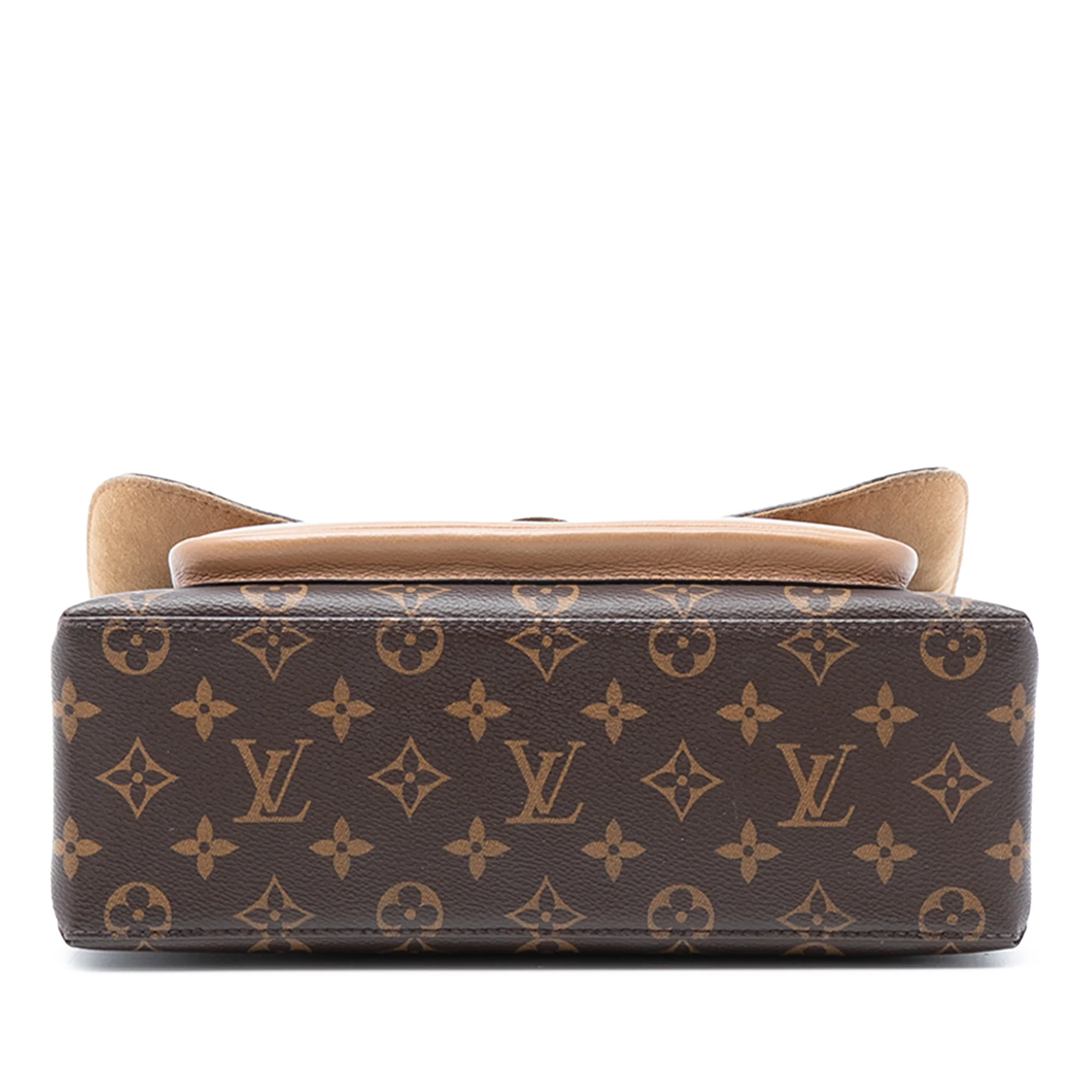 Marignan Handbag Monogram Canvas with Leather - Image 3