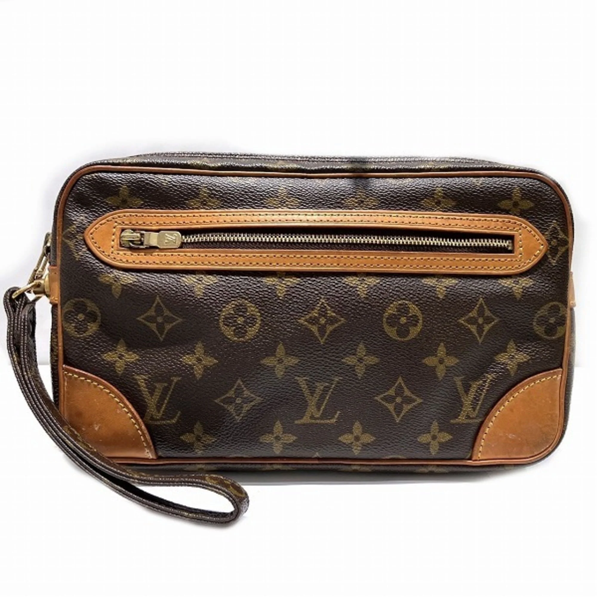 Marly Dragonne Clutch Monogram Canvas GM