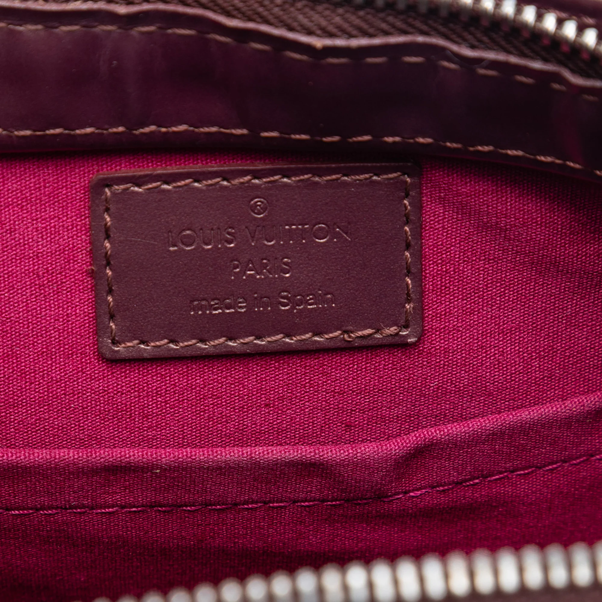 Mat Allston Handbag Monogram Vernis - Image 5