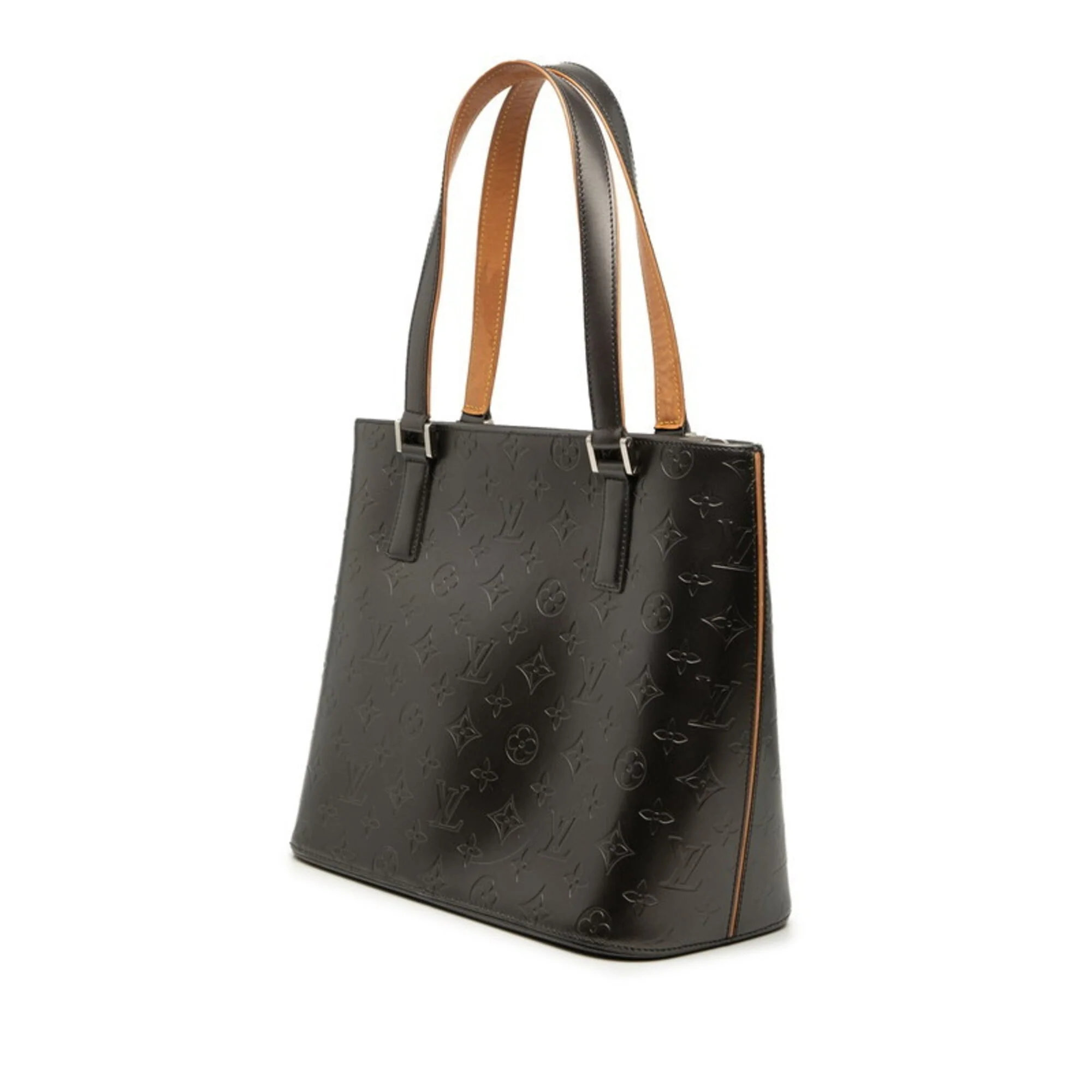 Mat Stockton Handbag Monogram Vernis - Image 2