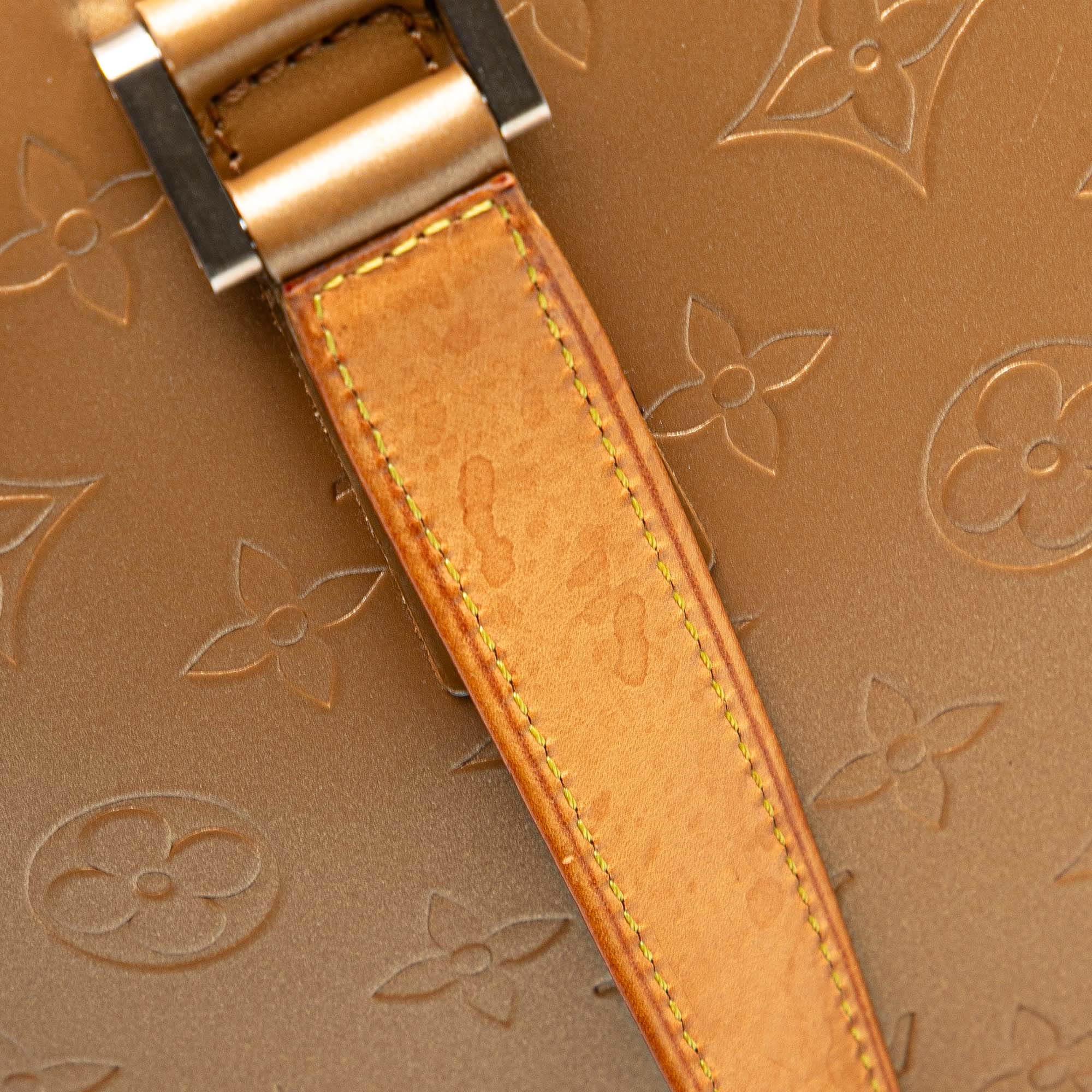 Mat Stockton Handbag Monogram Vernis - Image 7